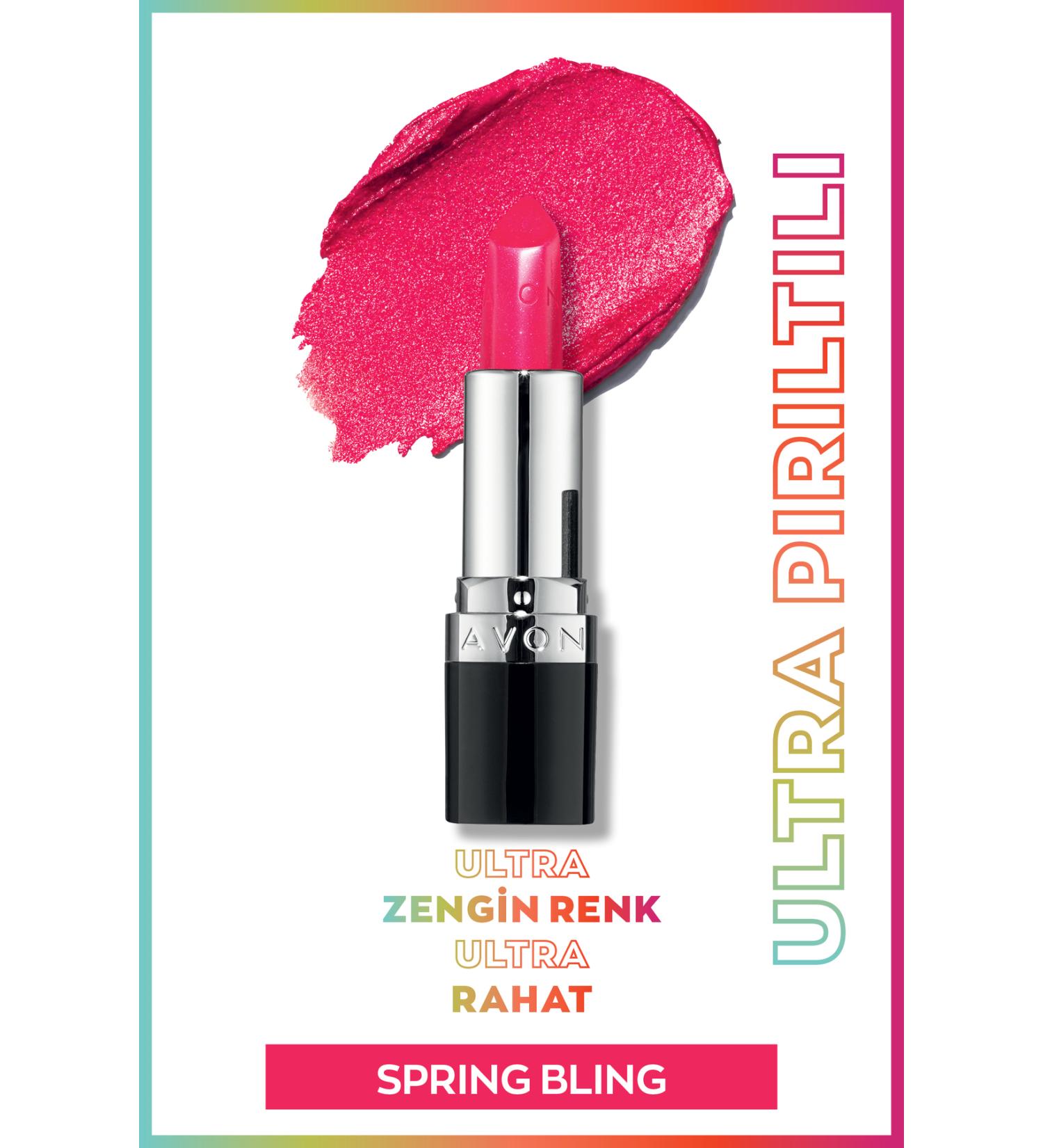Avon Ultra Shimmer Lipstick - Spring Bling - Buy Online on GoSupps.com