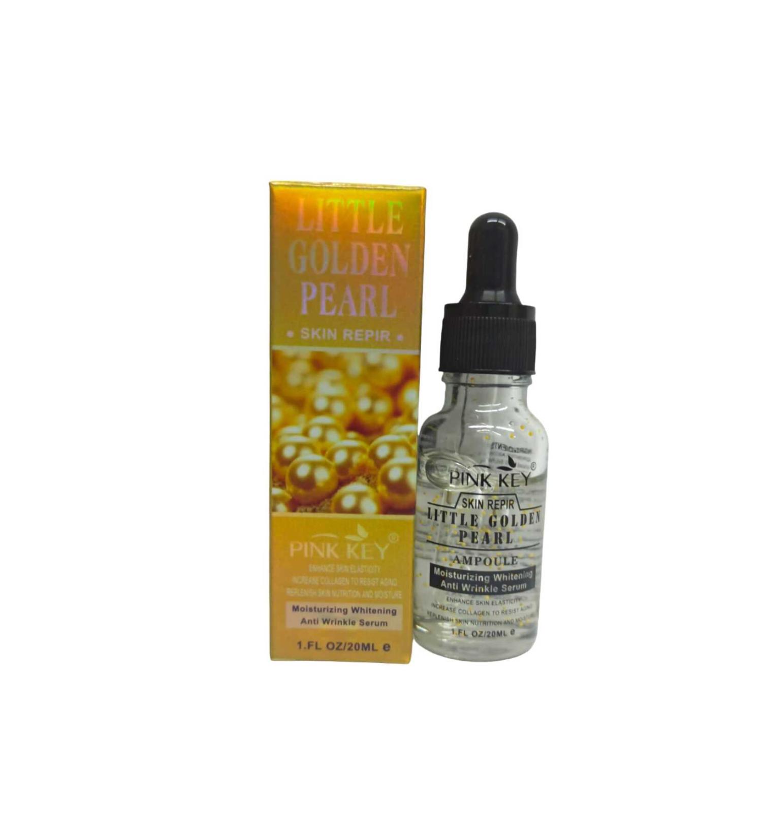 PINK KEY Skin Repair Small Gold Pearl Ampoule Moisturizing Whitening Anti-Wrinkle Serum