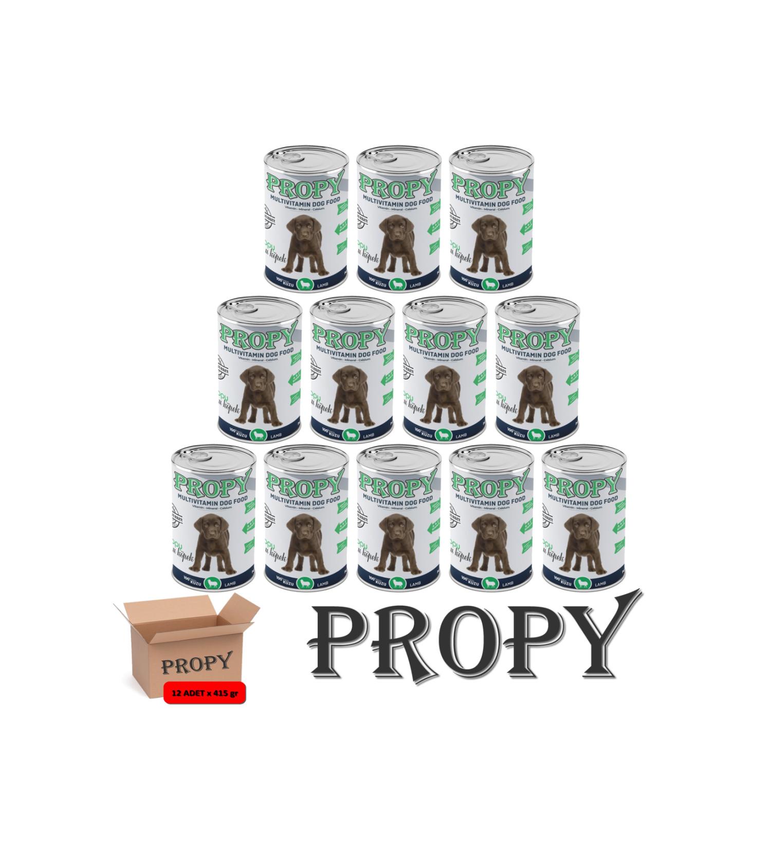 PROPY LAMB MEAT PUPPY CANNED FOOD 415 GR X 12 PIECES