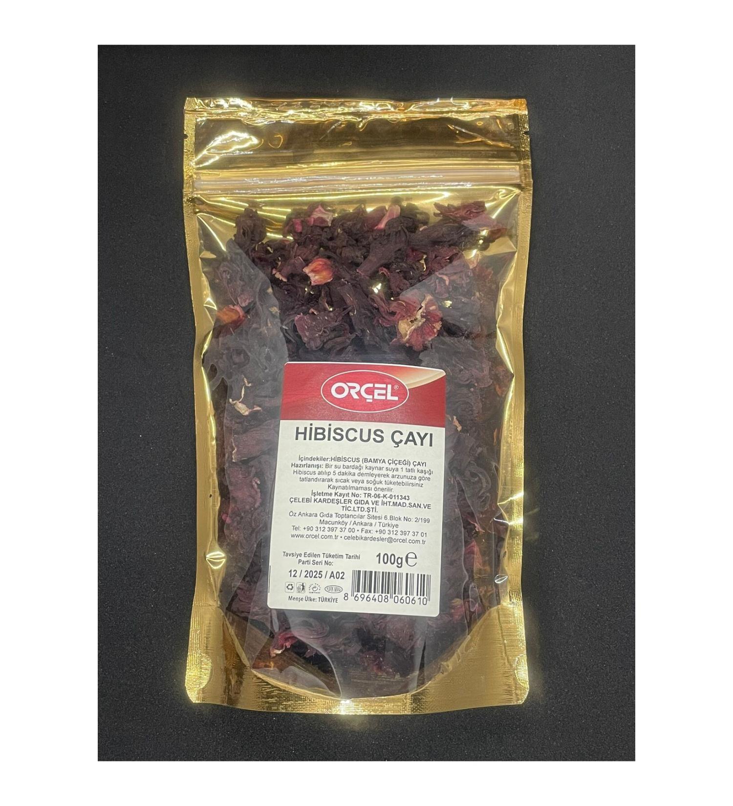 OR EL Or el Hibiscus Tea (Okra Flower) 100gr.