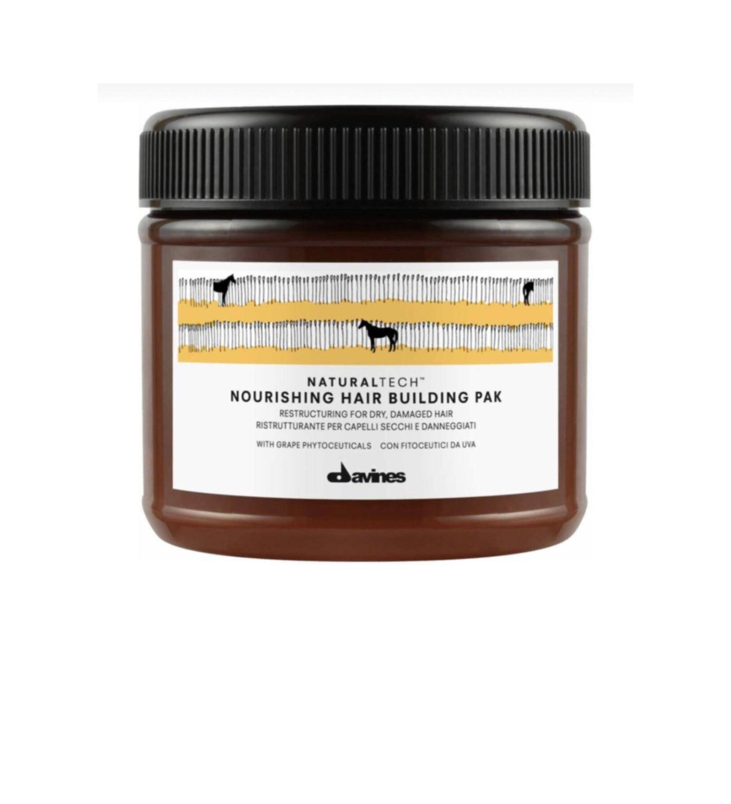Davines Vegan Davines Nourishing Hair Pak Damaged and Dry Hair Mask ..545 AlyaOnline