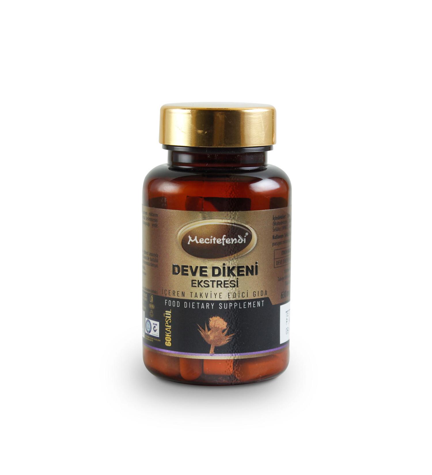 Mecit Efendi Camel Thistle Extract 40 Capsules 650 Mg