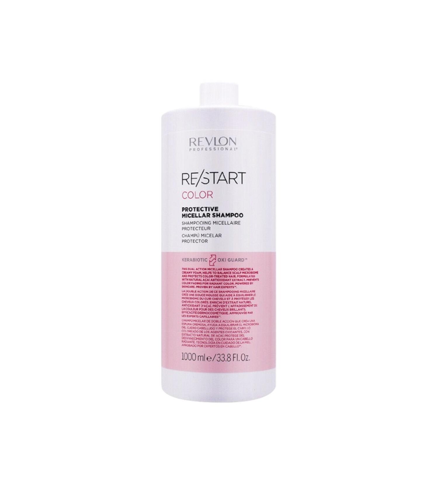 Revlon Restart Color Hair Color Protecting and Shining Micellar Shampoo 1000 ml