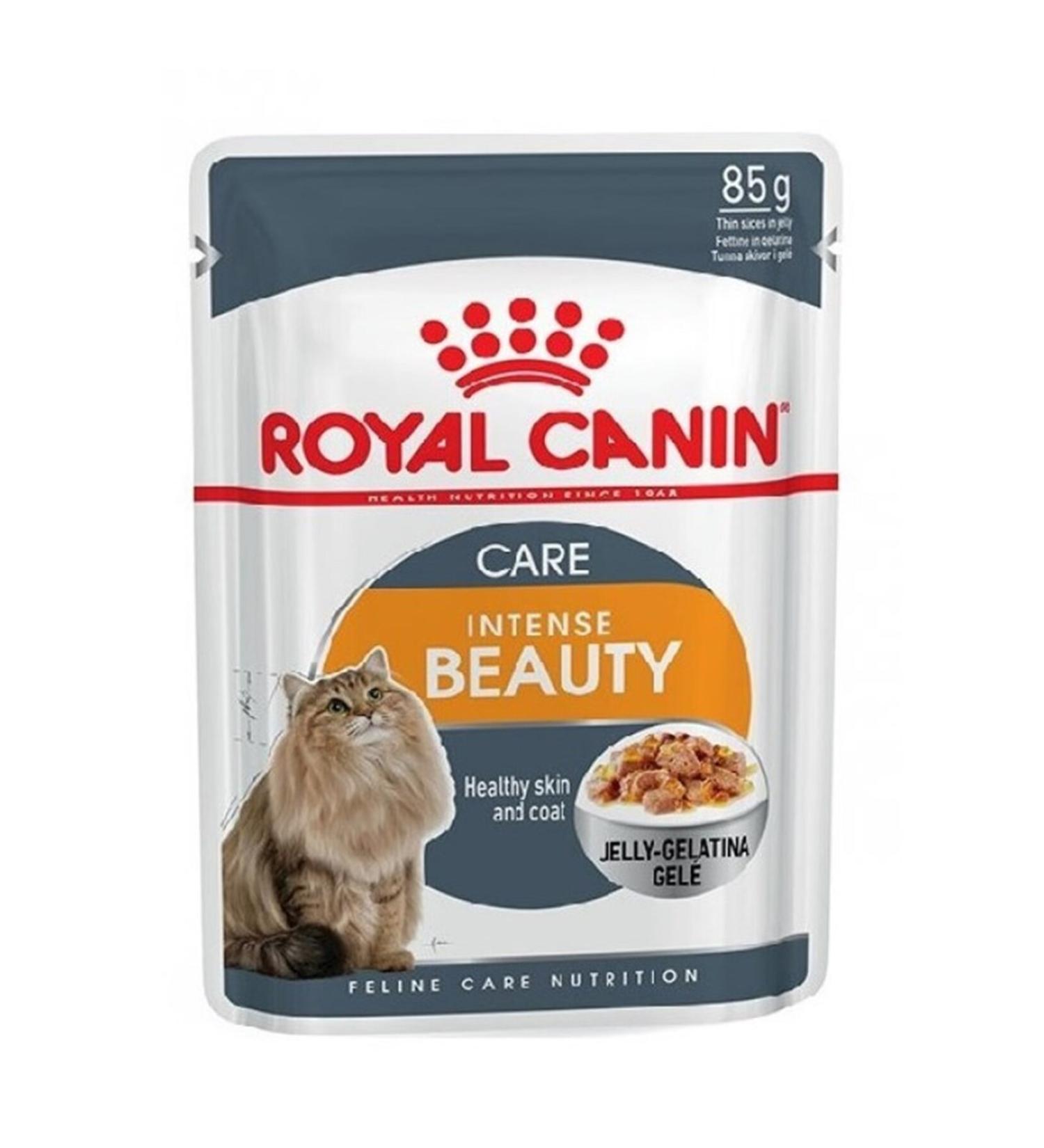 Royal Canin Care Intense Beauty Jelly Pouch 85 Gr