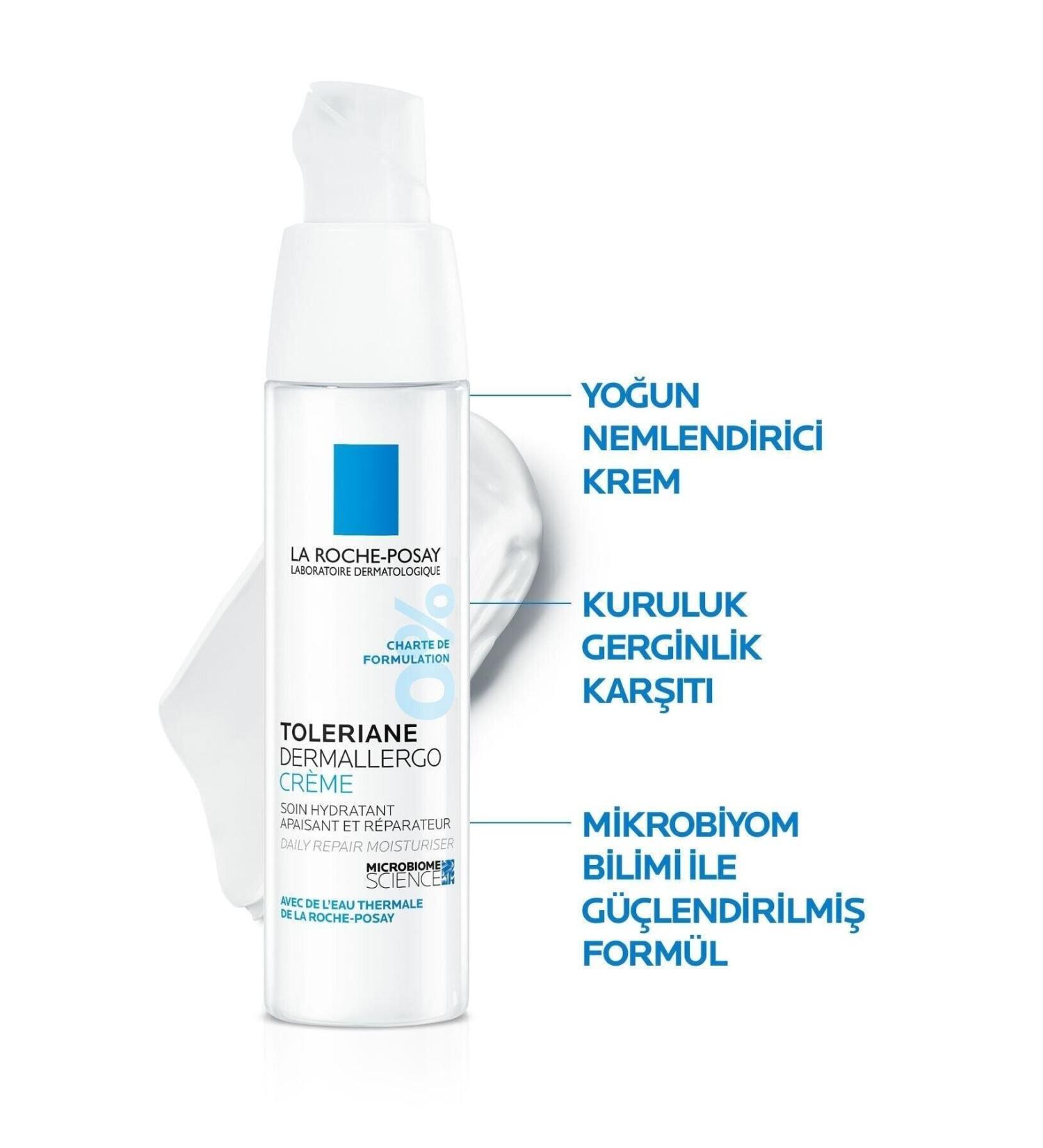 La Roche Posay Soothing and Comforting Skin Care Cream for Intolerant and Allergy Prone Skin 40 Ml DEMBA274