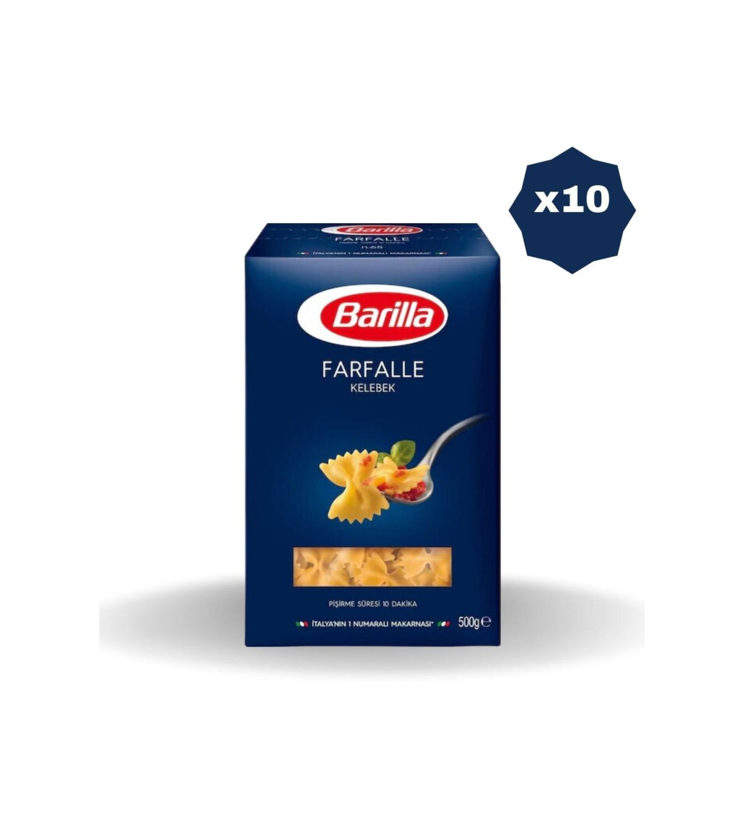 Barilla BARILLA BUTTERFLY PASTA 500 GR X 10 Pieces