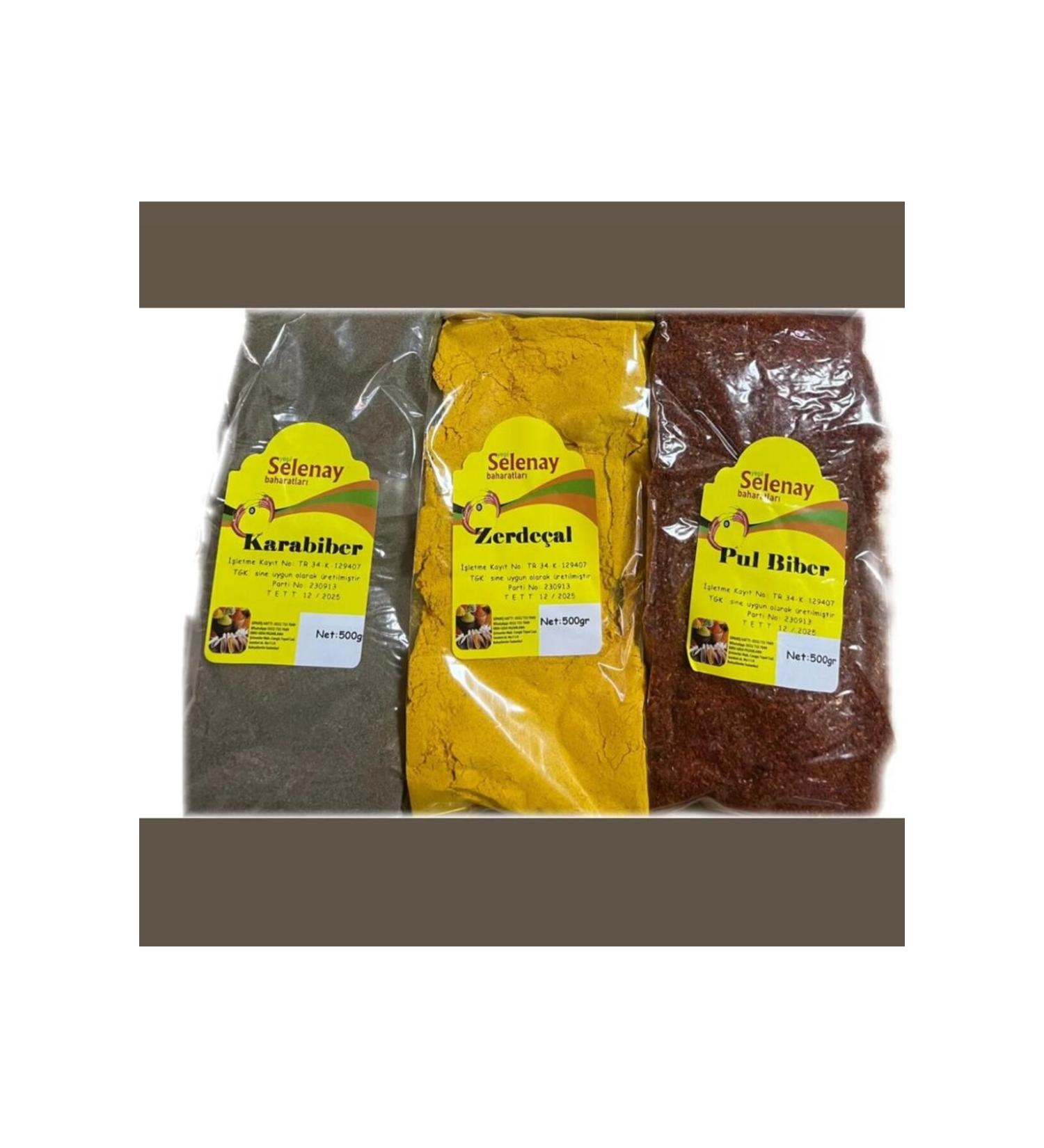 Green Selenay 3 Type Spice Pack