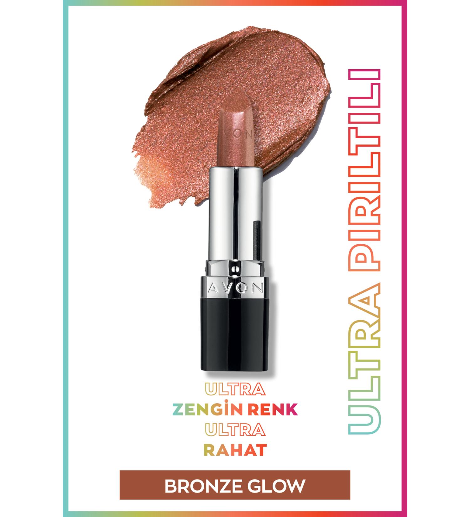 Avon Ultra Shimmer Lipstick - Bronze Glow - Buy Online on GoSupps.com