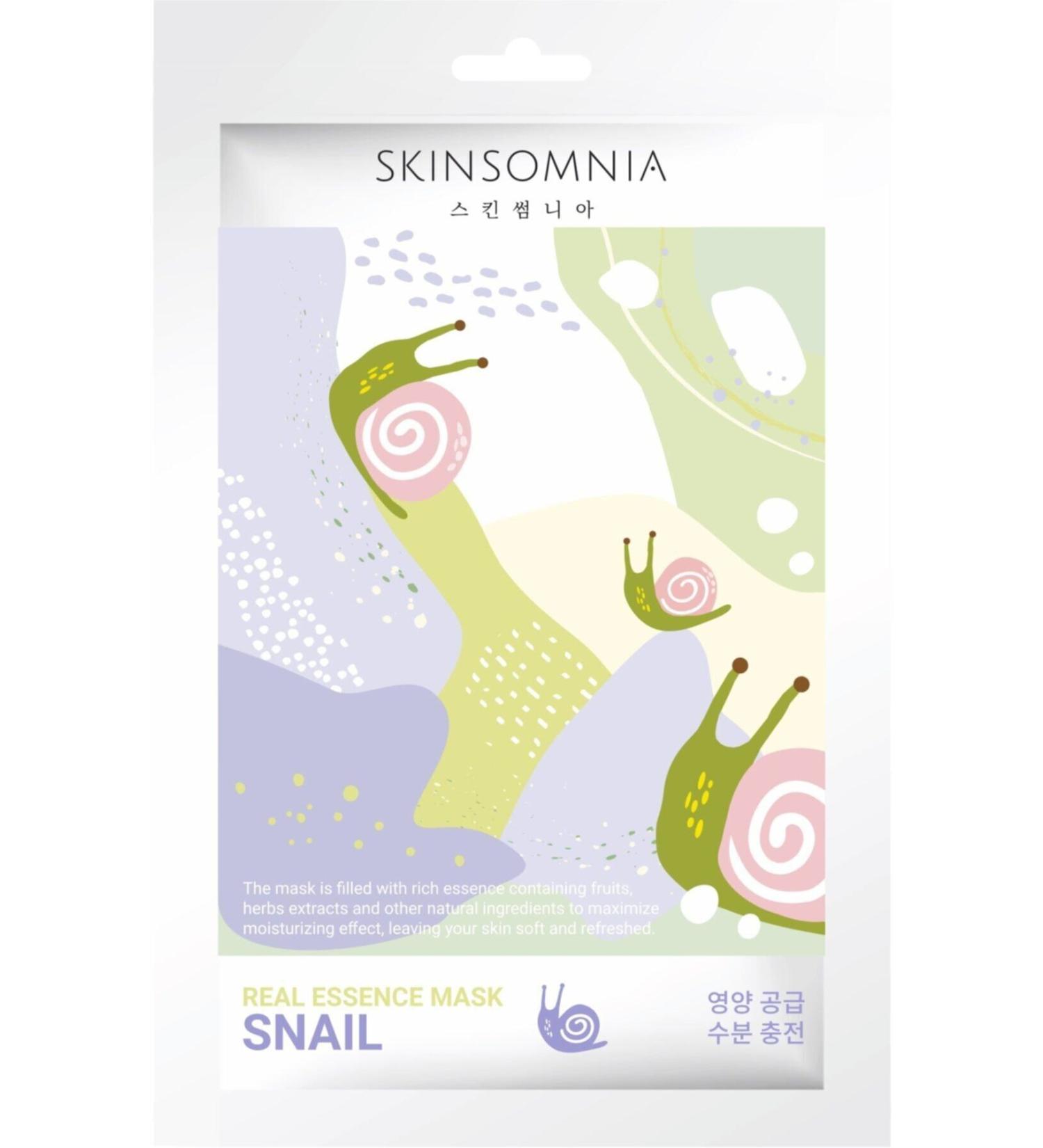 Skinsomnia Snail Real Essence Mask