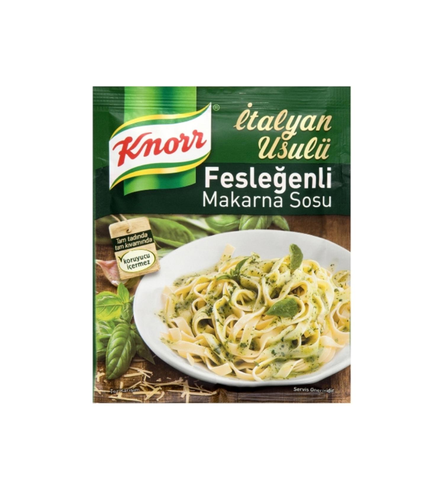 Knorr 24-Piece Knorr Basil Pasta Sauce 50 Gr.