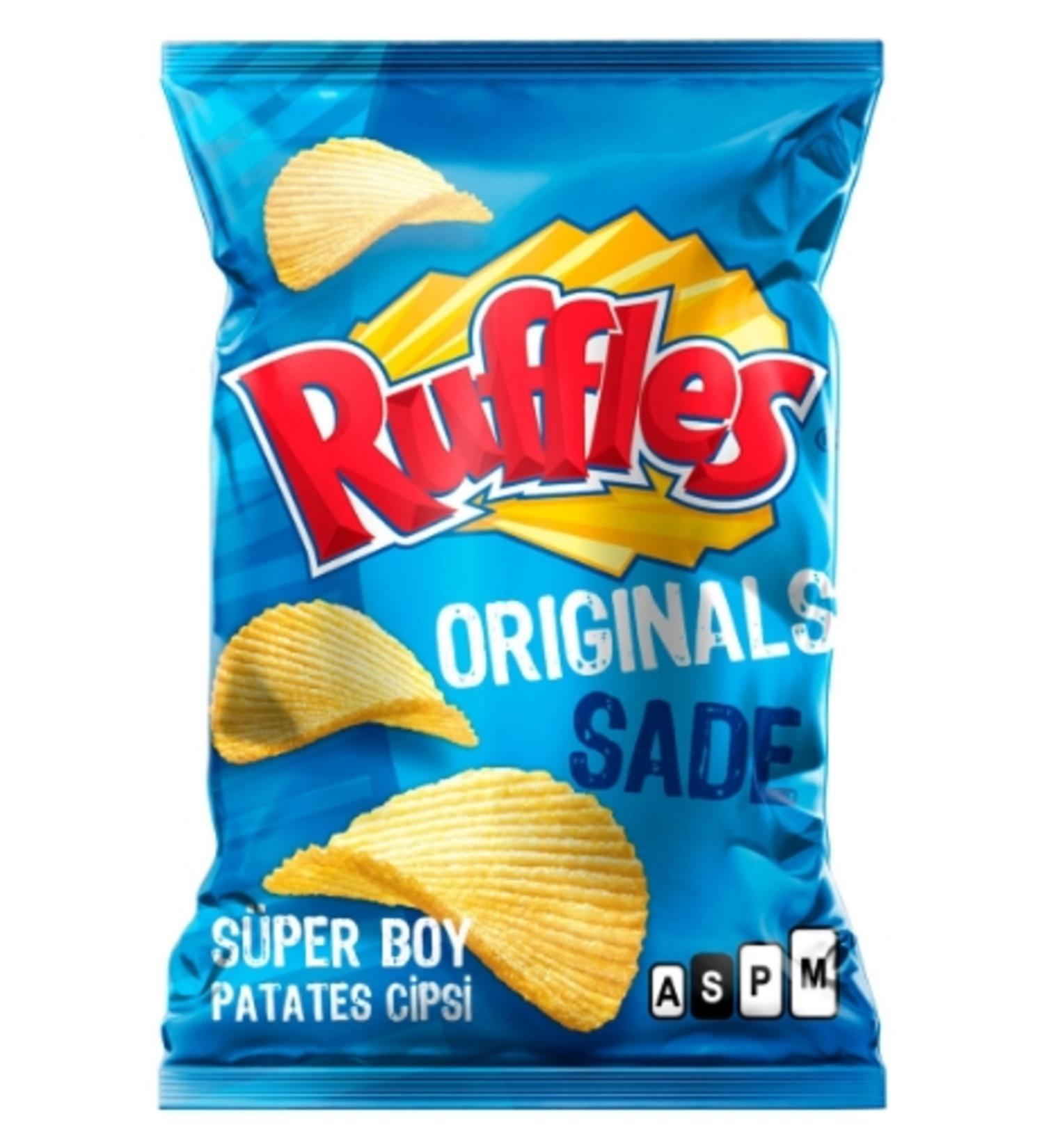 Ruffles 6-pack Ruffles Originals Super Size 106 Gr. (Chips)