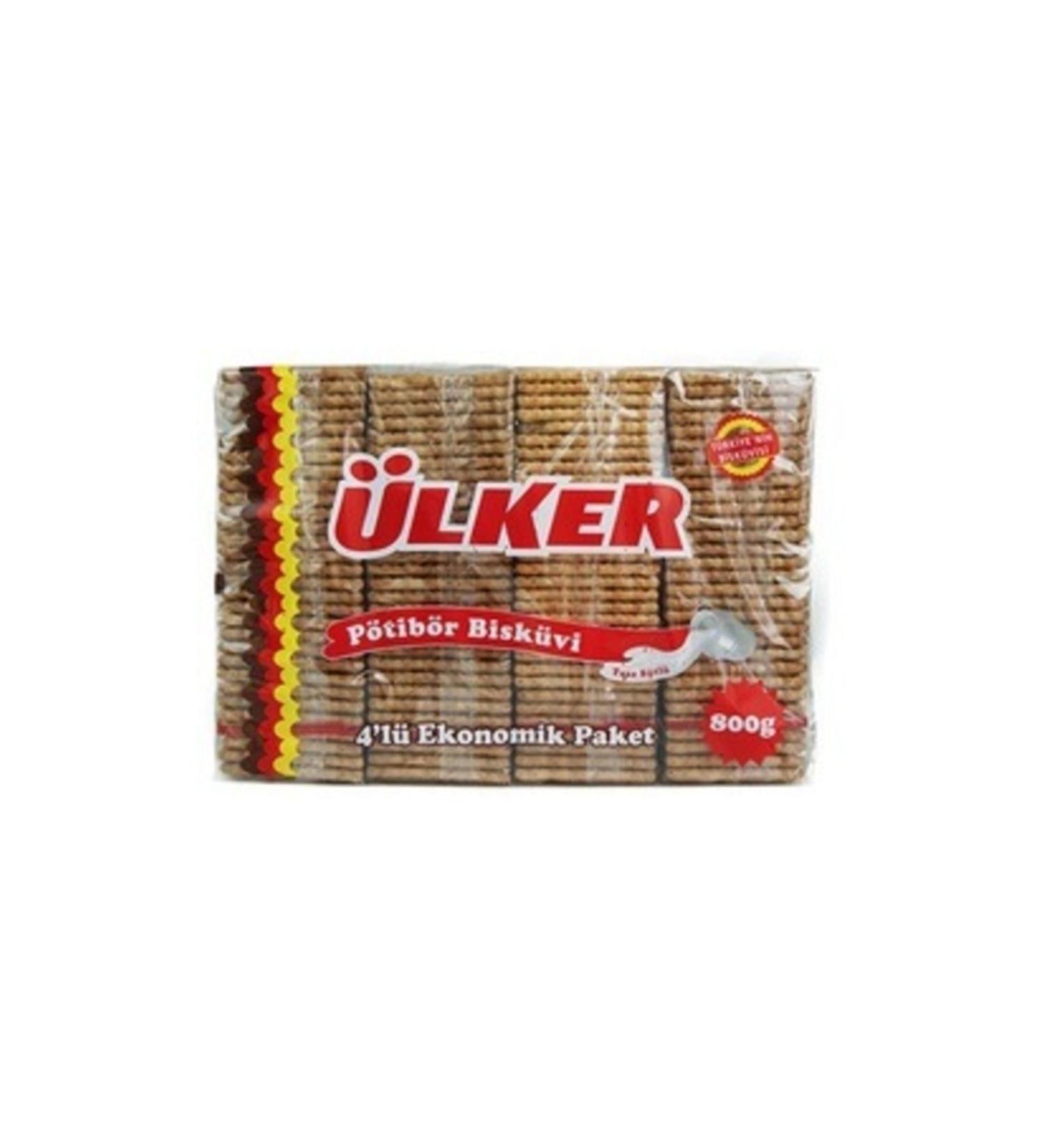 Ulker Petib r Biscuits 800 gr x 3 Pieces