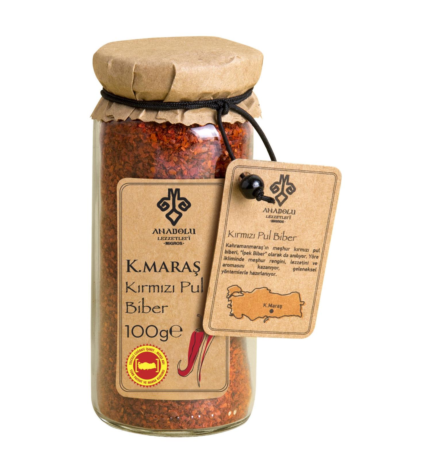 Anatolian Flavors Kahramanmara Red Pepper 100 gr