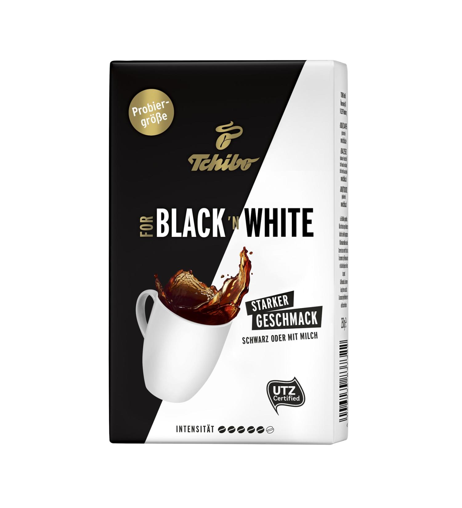 Tchibo Black'N White Ground Filter Coffee 250 g - Buy Online on GoSupps.com
