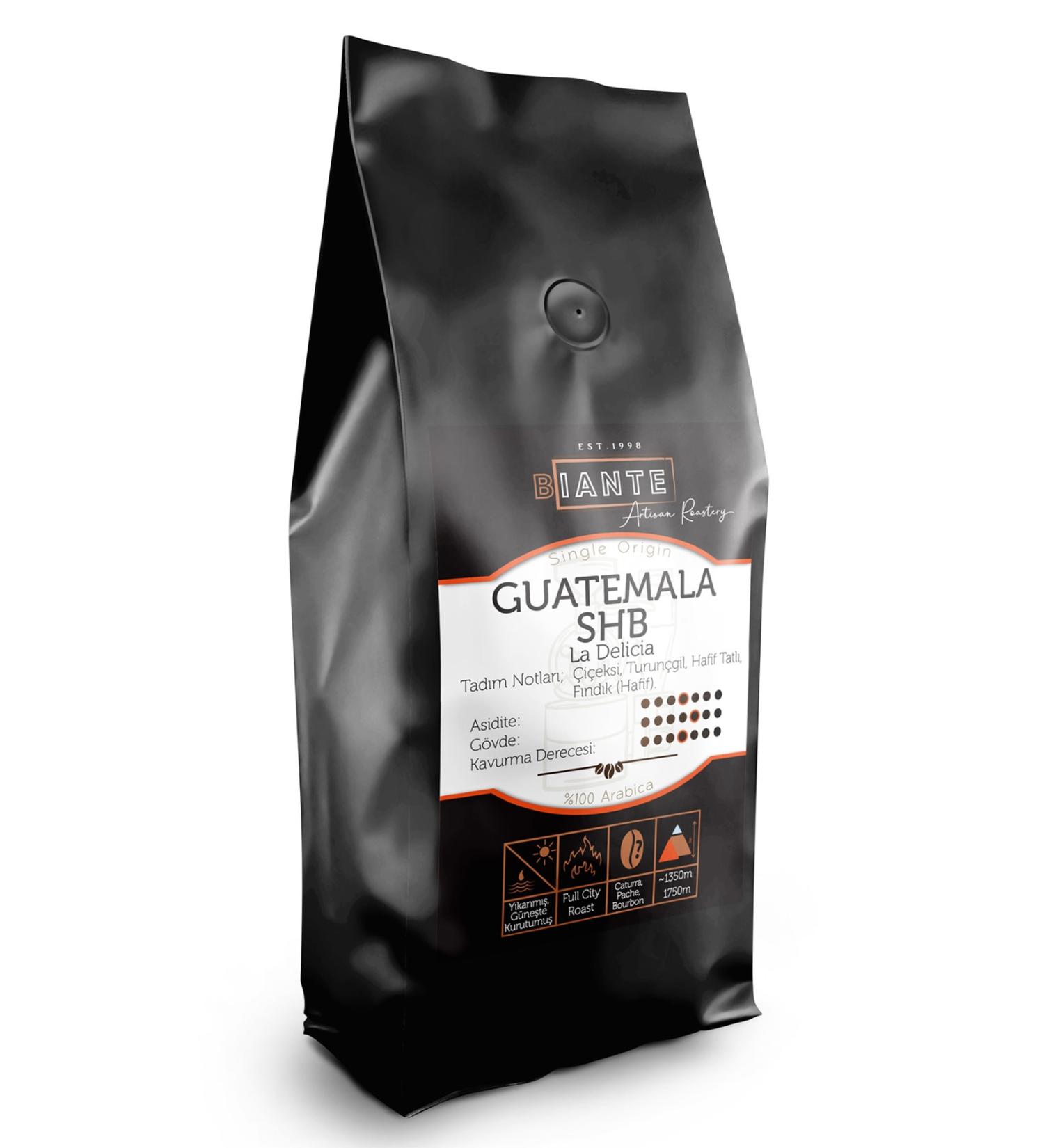 Biante Guatemala Shb La Delicia 250g Coffee Beans