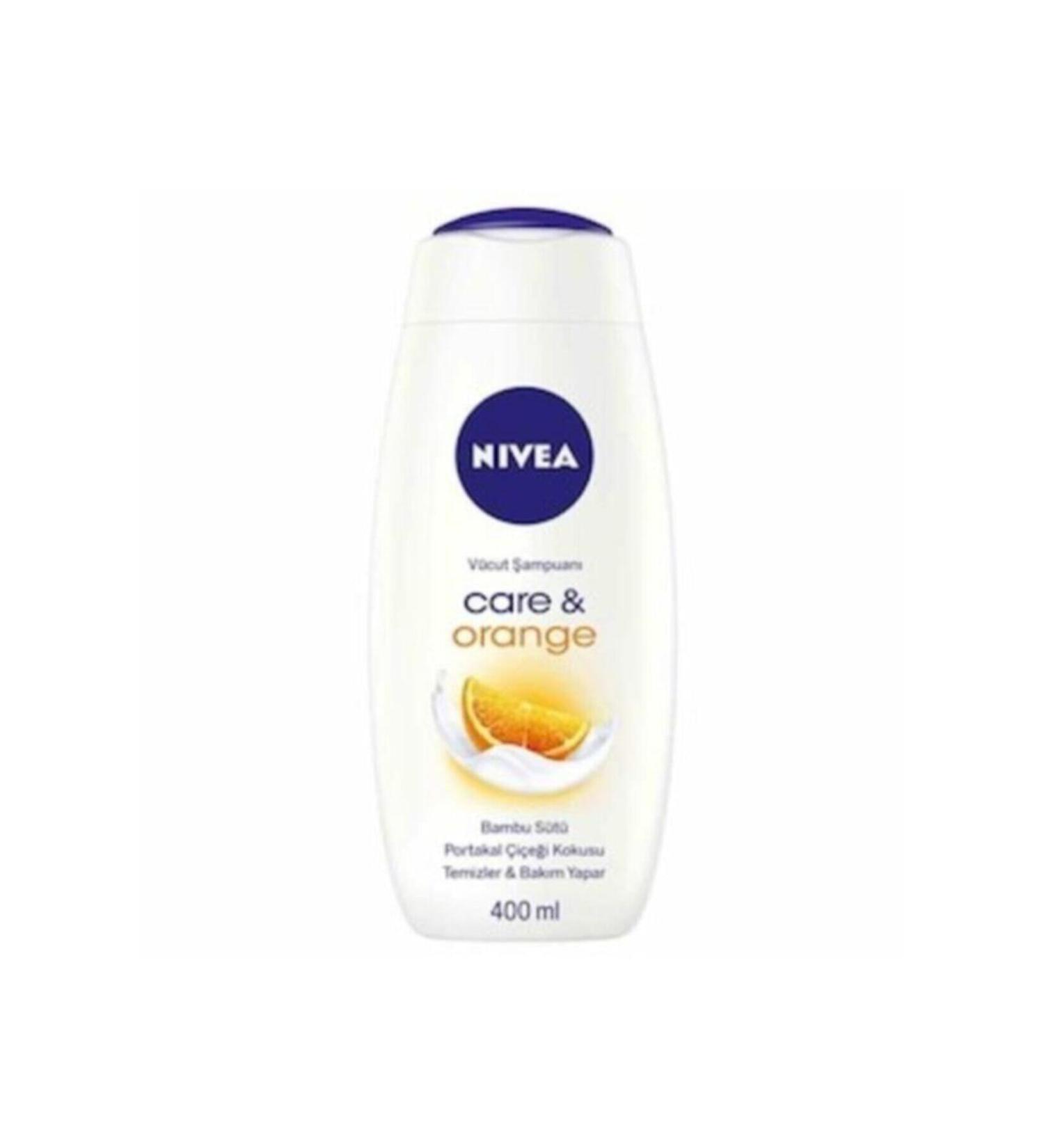 NIVEA Shower Gel 400ml Care Orange