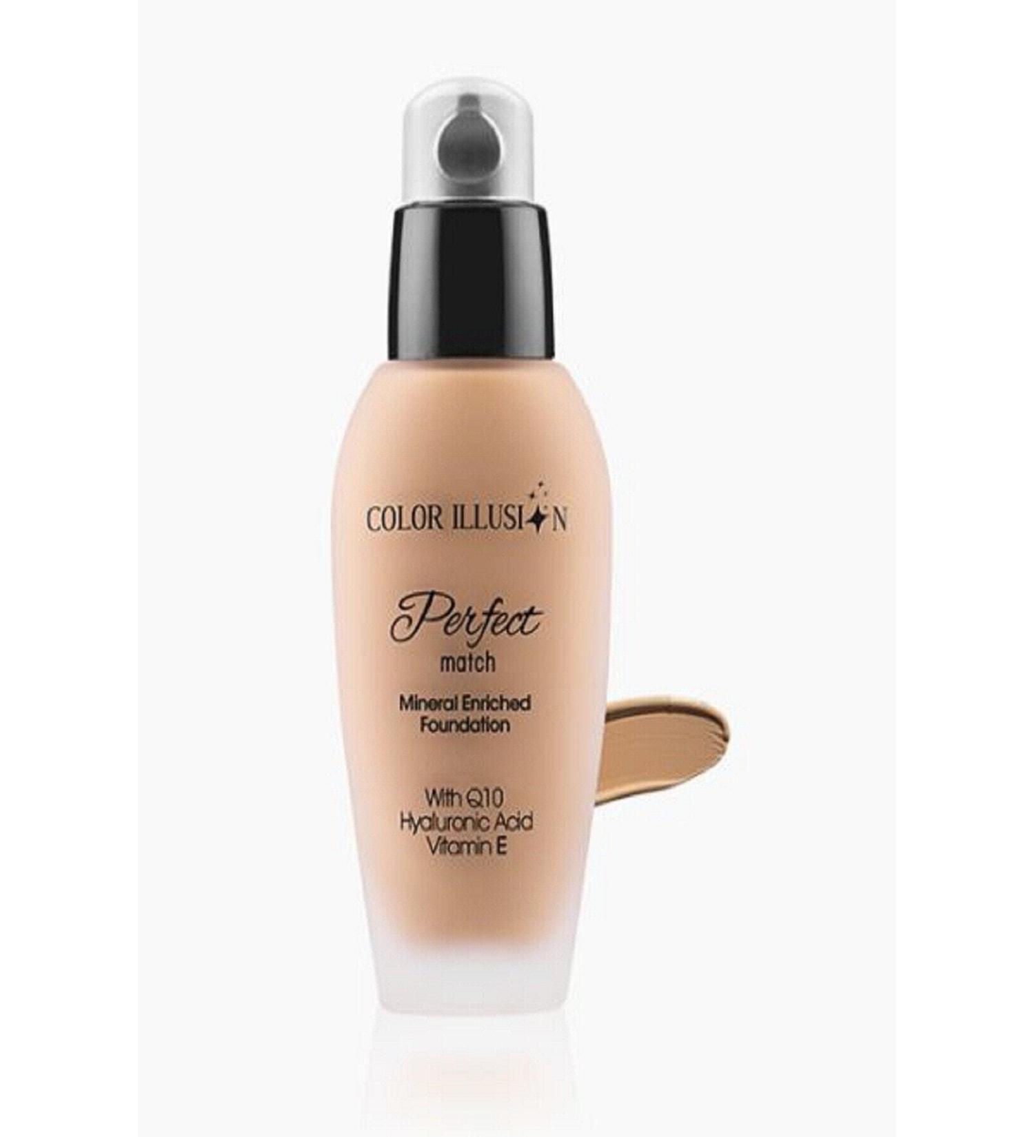 Huncalife CI Perfect Match Foundation - Caramel 35 Ml