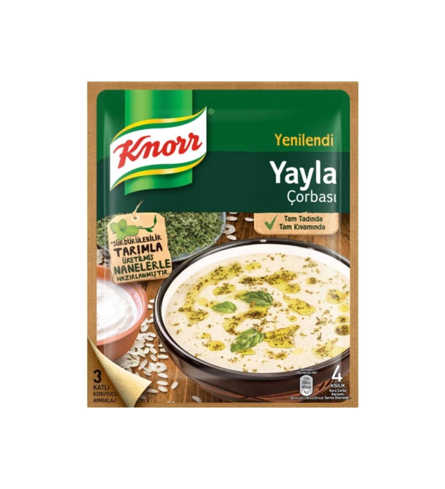 Knorr Classic Soup Series Yayla Soup 72 Grams Pack of 12