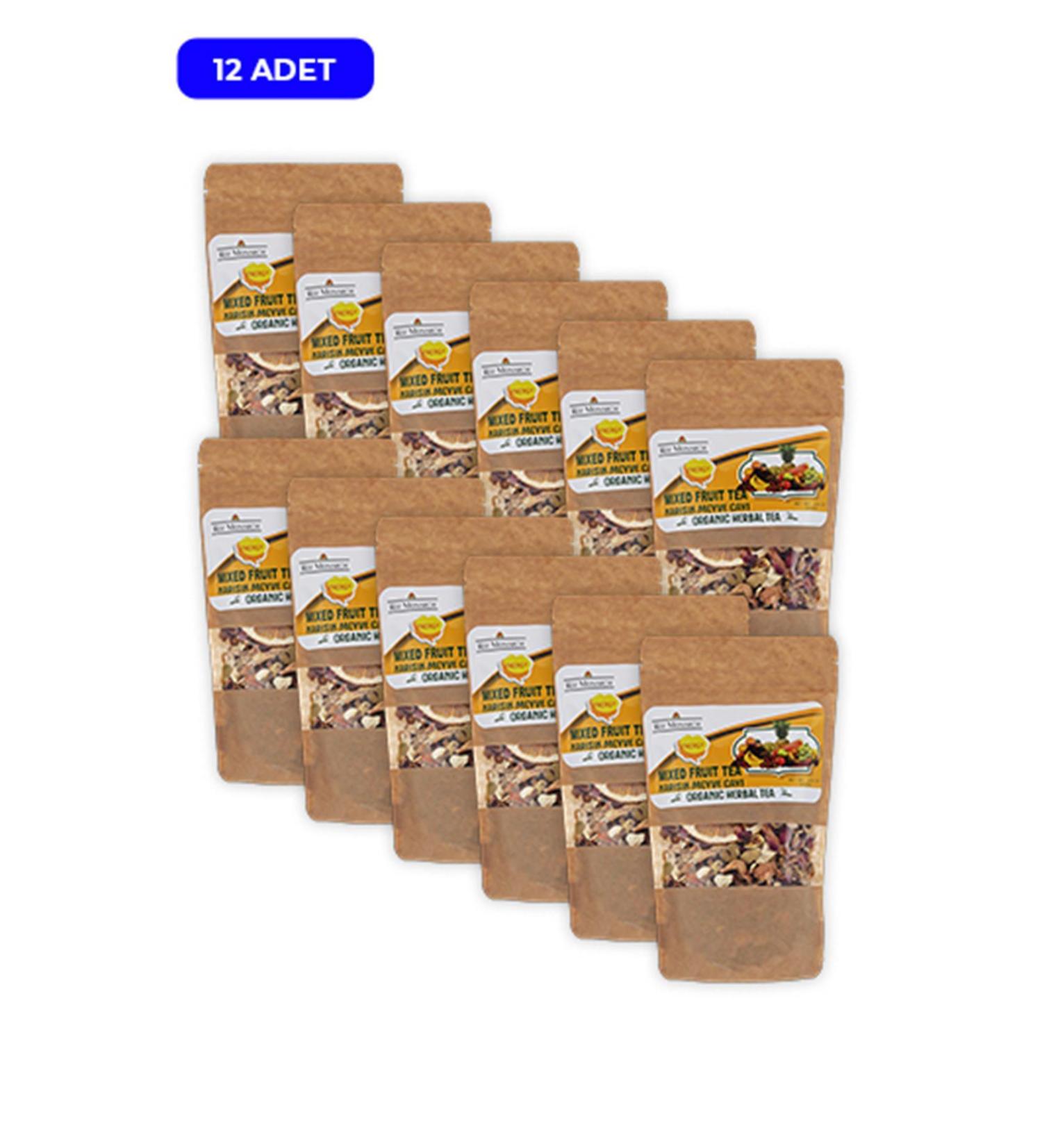 American Monarch Roj Monarch Organic Mixed Fruit Tea 140 Gr