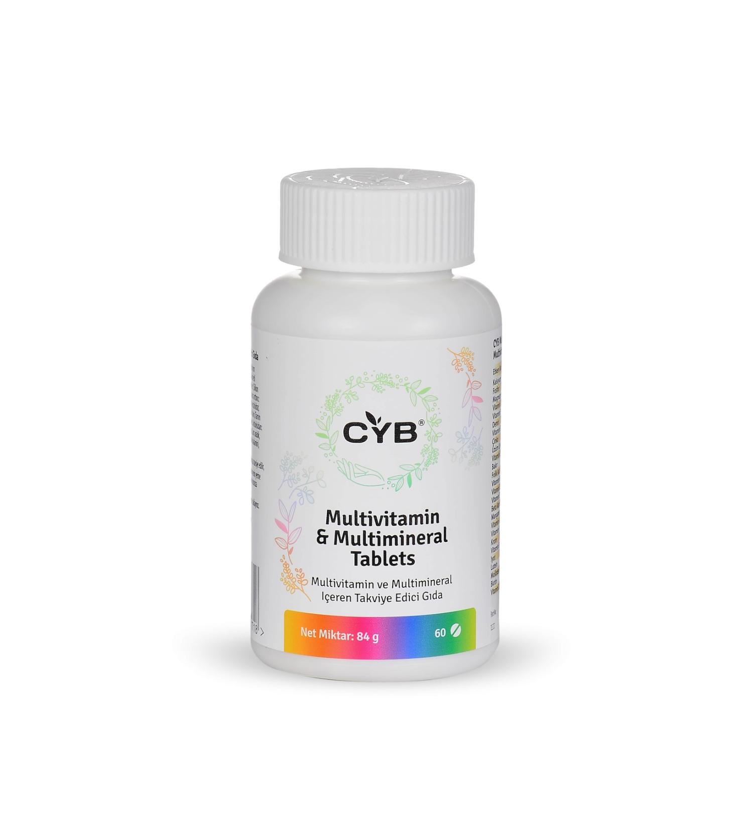 CYB Control Your Body CYB Multivitamins and Minerals TR - Buy Online on GoSupps.com