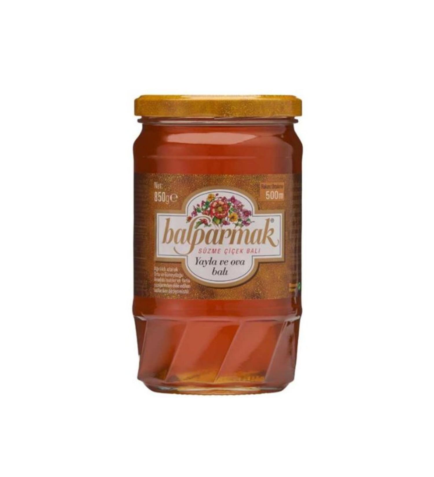 Balparmak Strained Flower Yayla Plain 850 Gr. Glass Jar.