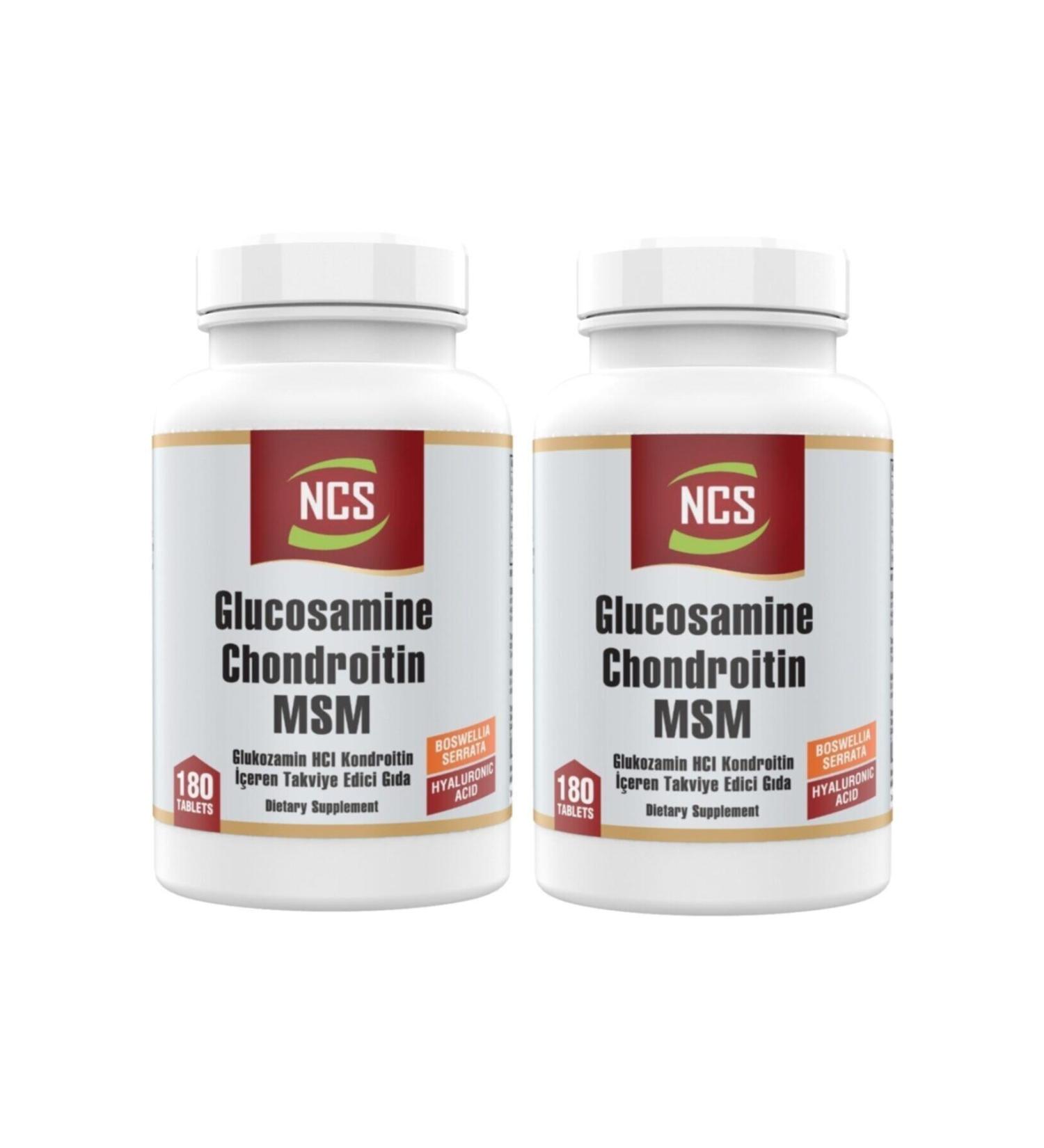 Nevfix Ncs Glucosamine Chondroitin Msm 180 Tablets
