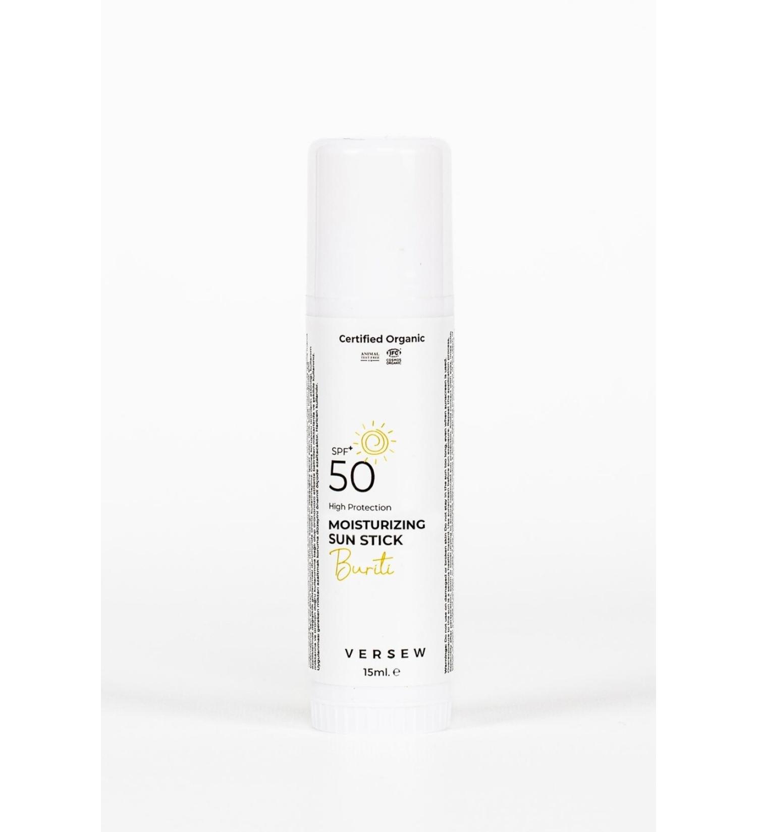 VERSEW Organic SPF 50+ Moisturizing Sunscreen Stick - Buy Online on GoSupps.com