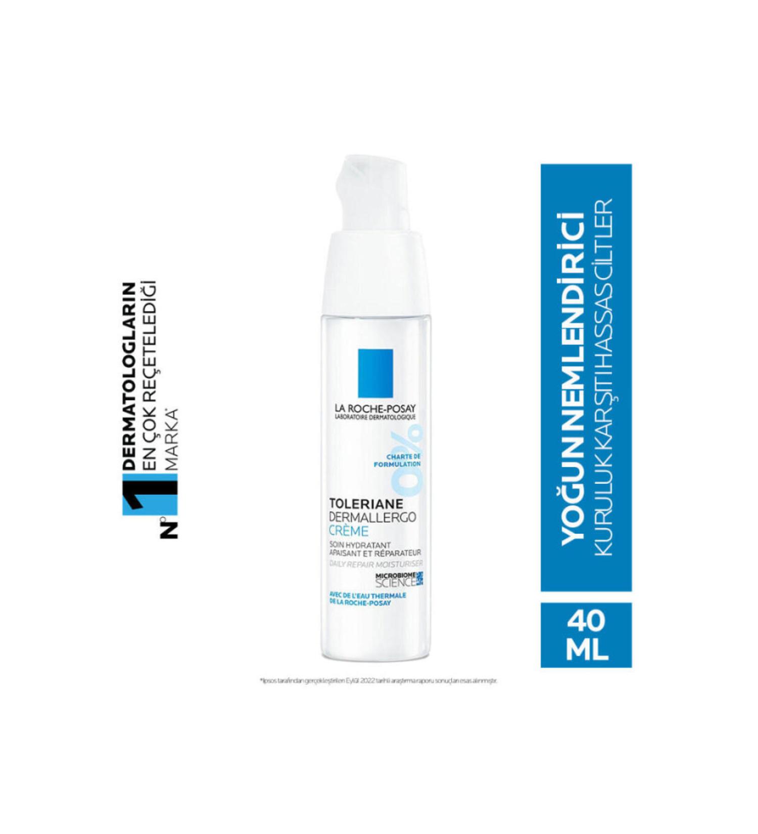 La Roche Posay Toleriane Dermallergo Creme-Moisturizing and soothing care cream for ultra sensitive skin 40ml