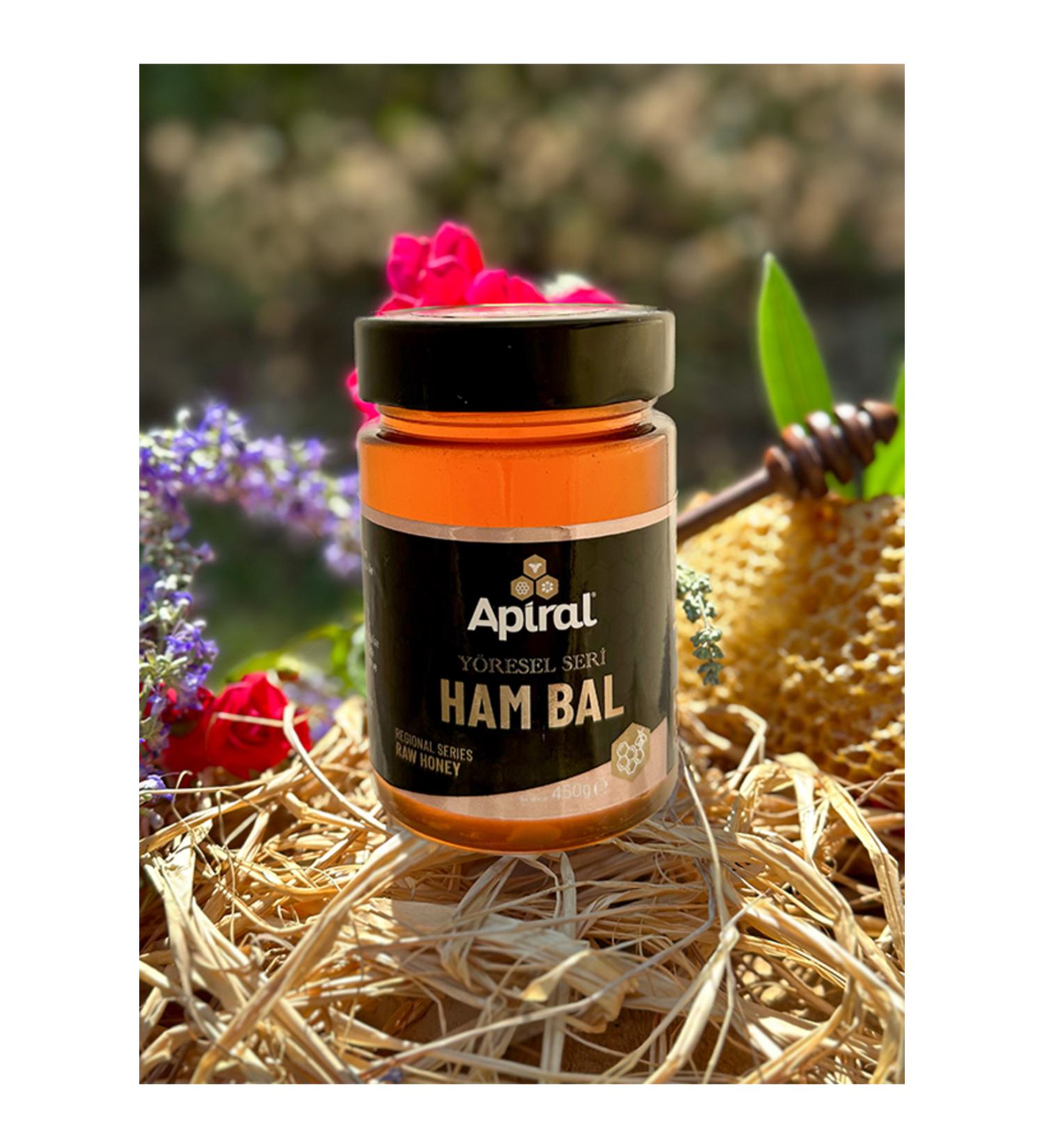 Apiral Local Series Raw Honey 450gr