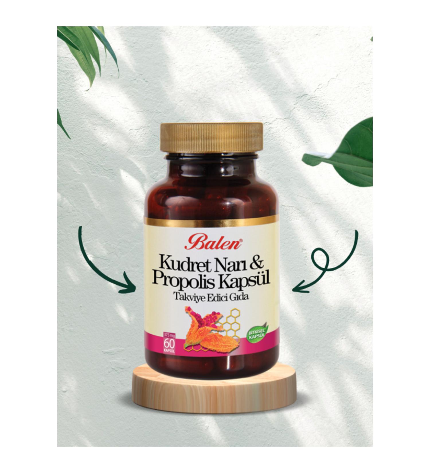 Balen Bitter Melon & Propolis Capsule Supplementary Food