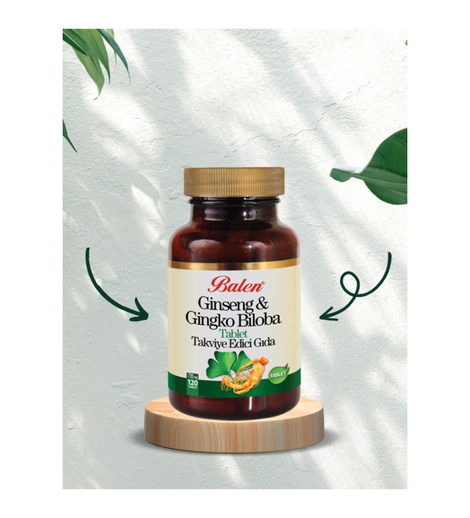 Balen Ginseng & Gingko Biloba Tablet