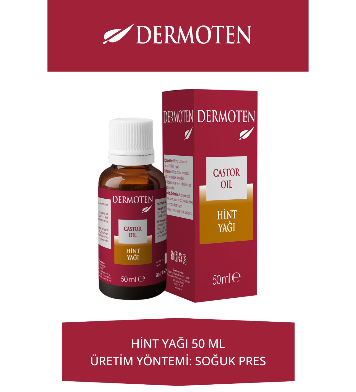 Dermoten Castor Oil Cold Press 50 ml