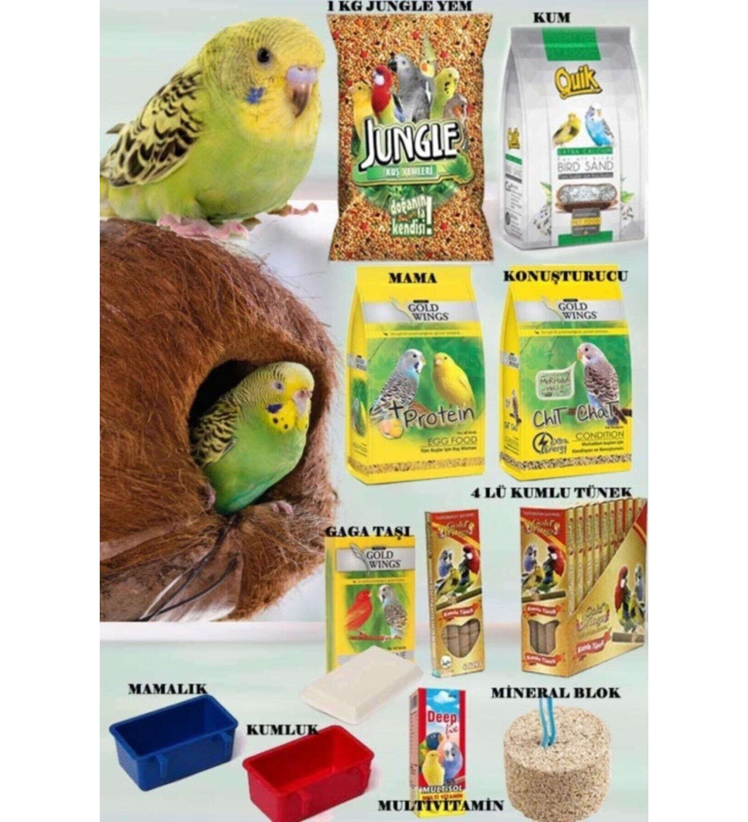 Enzoo Jungle Budgie Food Vitamin Set