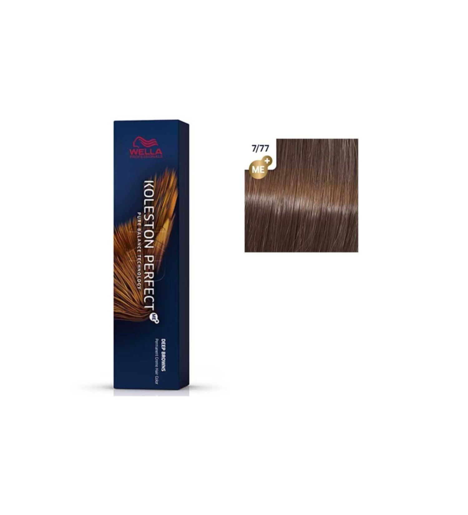 Wella Koleston Perfect Me+ Deep Browns 7/77 Intense Blonde Brown 60ml KeyProduct1111