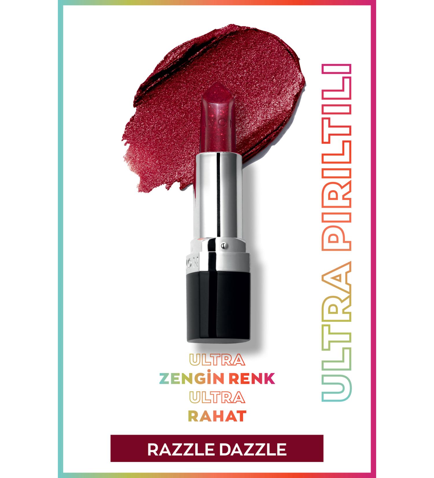 Avon Ultra Shimmer Lipstick - Razzle Dazzle - Buy Online on GoSupps.com