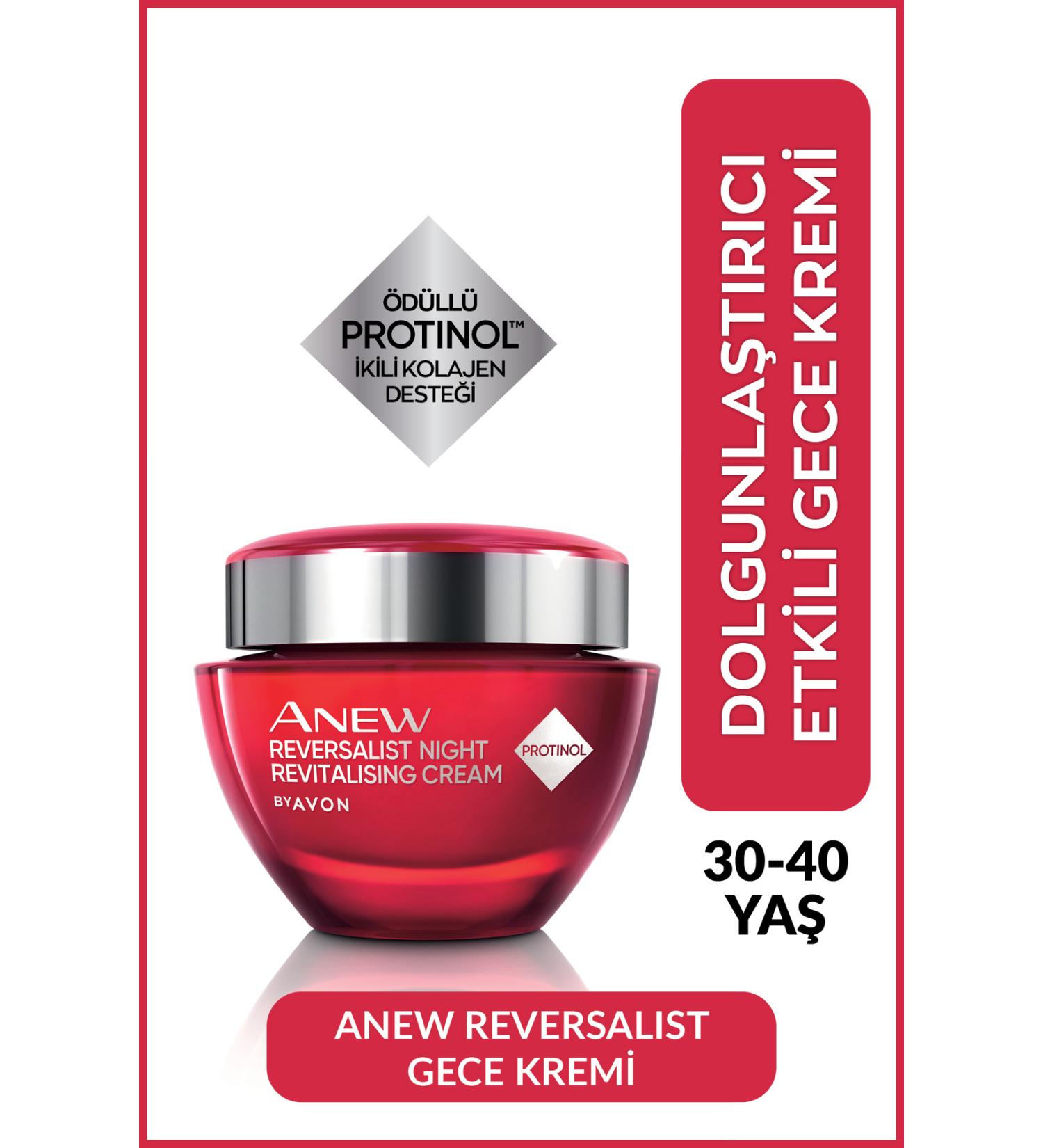 Avon Anew Reversalist Regenerating Night Face Cream 50 Ml. - Buy Online on GoSupps.com