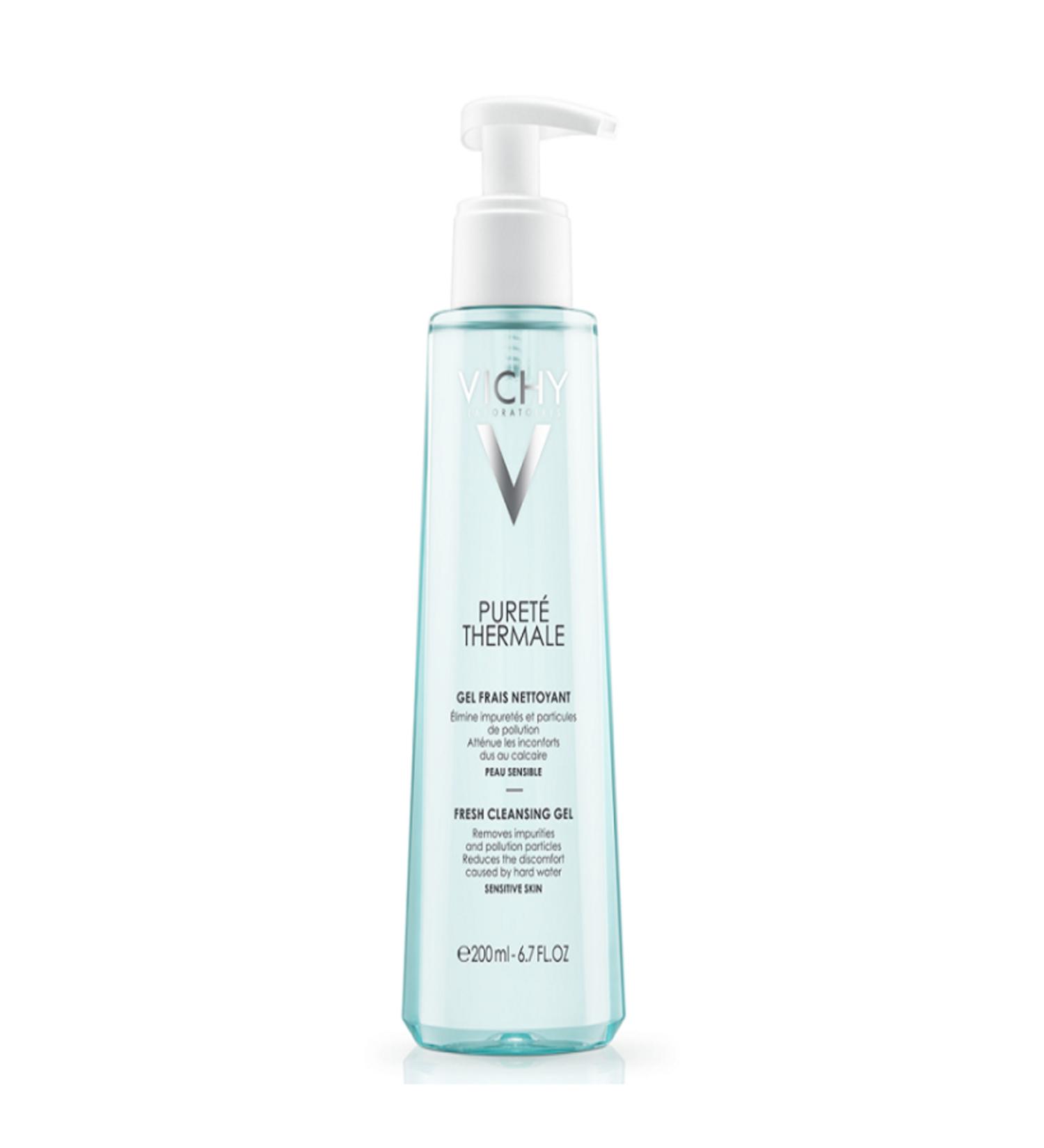 Vichy Purete Thermale Fresh Cleansing Gel 200ml - Buy Online on GoSupps.com