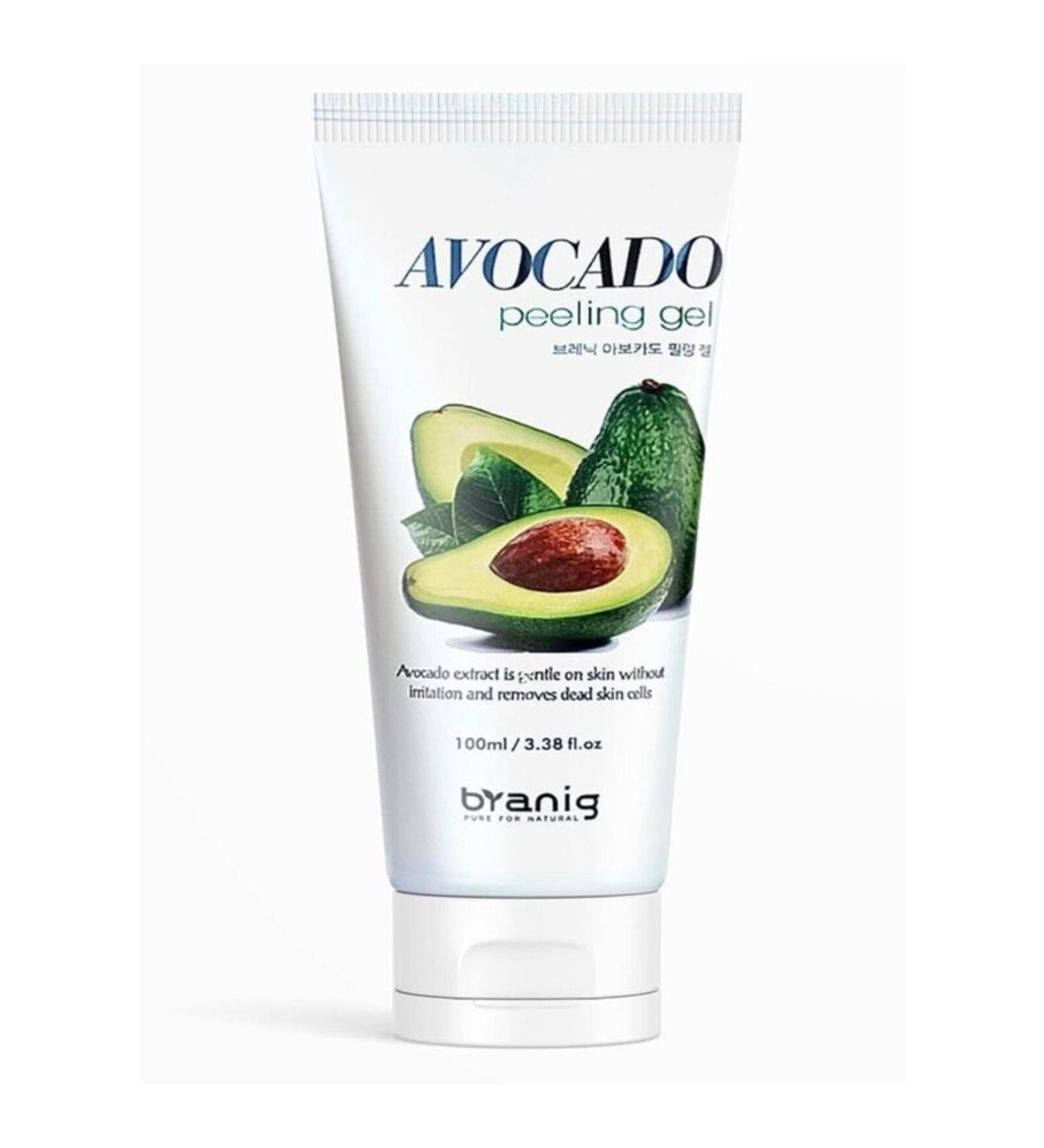 BRANIG Avocado Peeling Gel for Sensitive and Acne-Prone Skin 100 ml