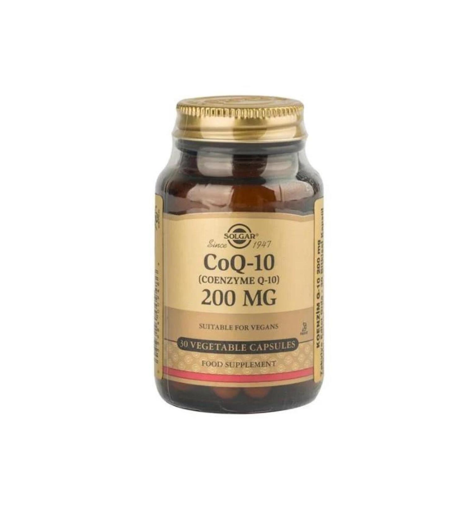 Solgar Coenzyme Q-10 200mg 30 Capsules