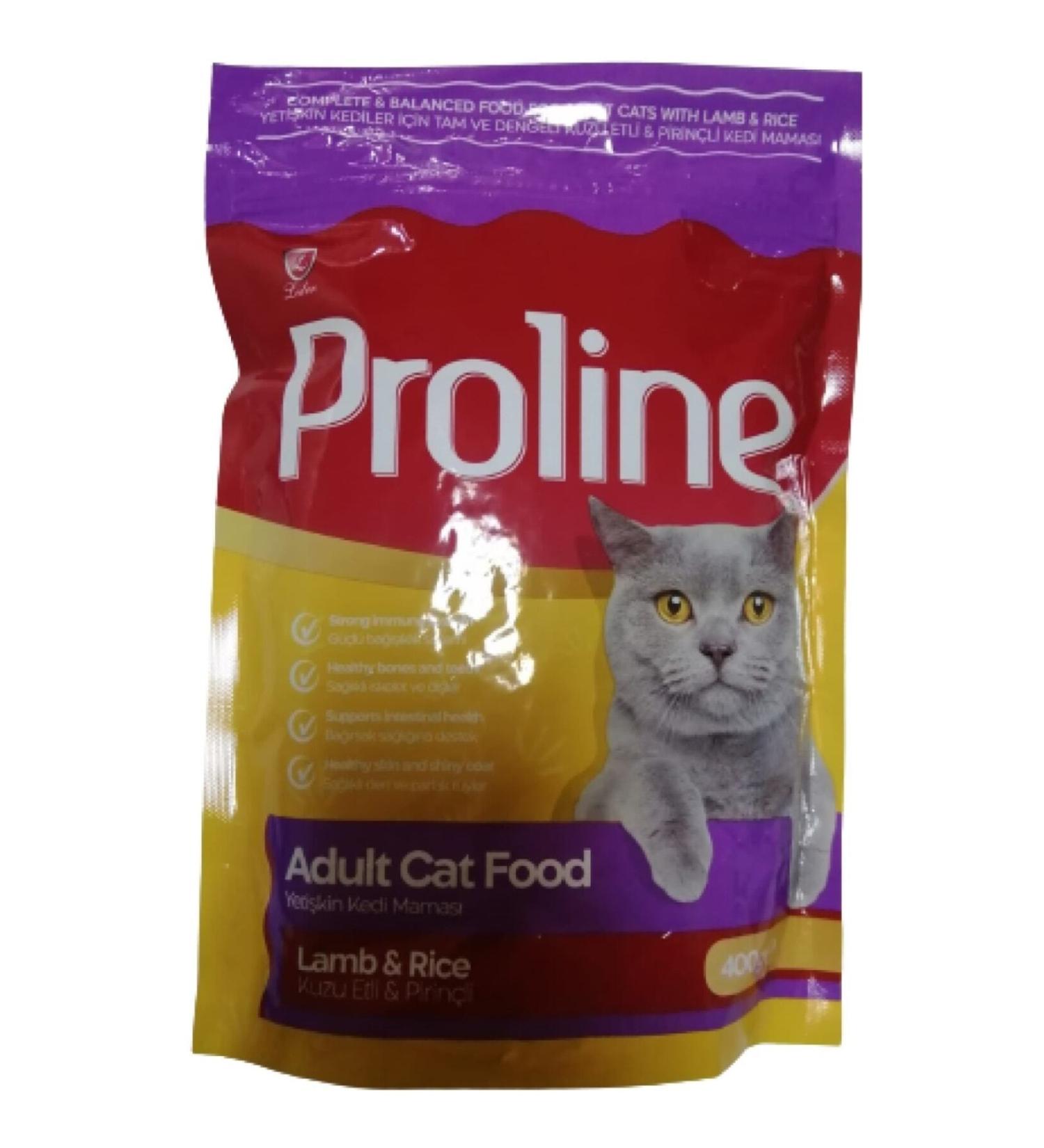 Proline Lamb Rice Cat Food 400 Gr