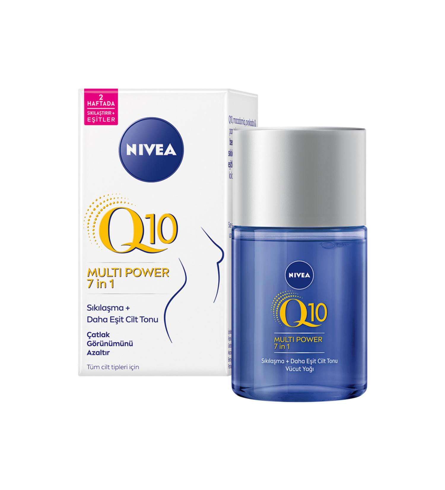 NIVEA Q10 MULTI POWER FIRMING BODY OIL 100 ML - Buy Online on GoSupps.com