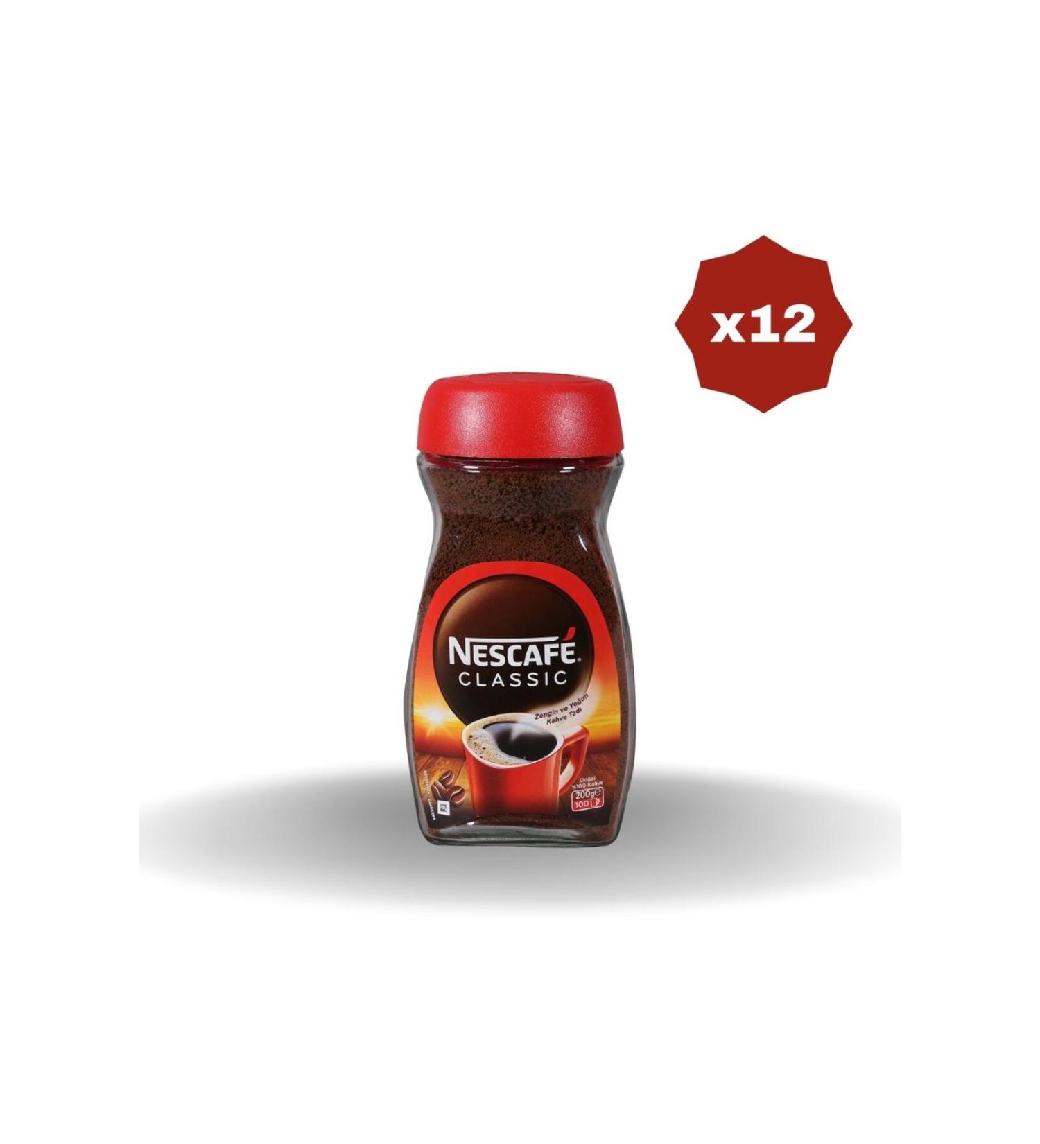 Nescafe CLASSIC 200 GR X 12 PIECES