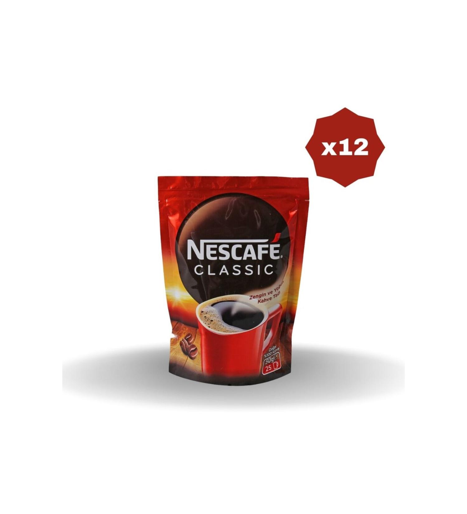 Nescafe CLASSIC REPLACEMENT 50 GR X 12 PIECES