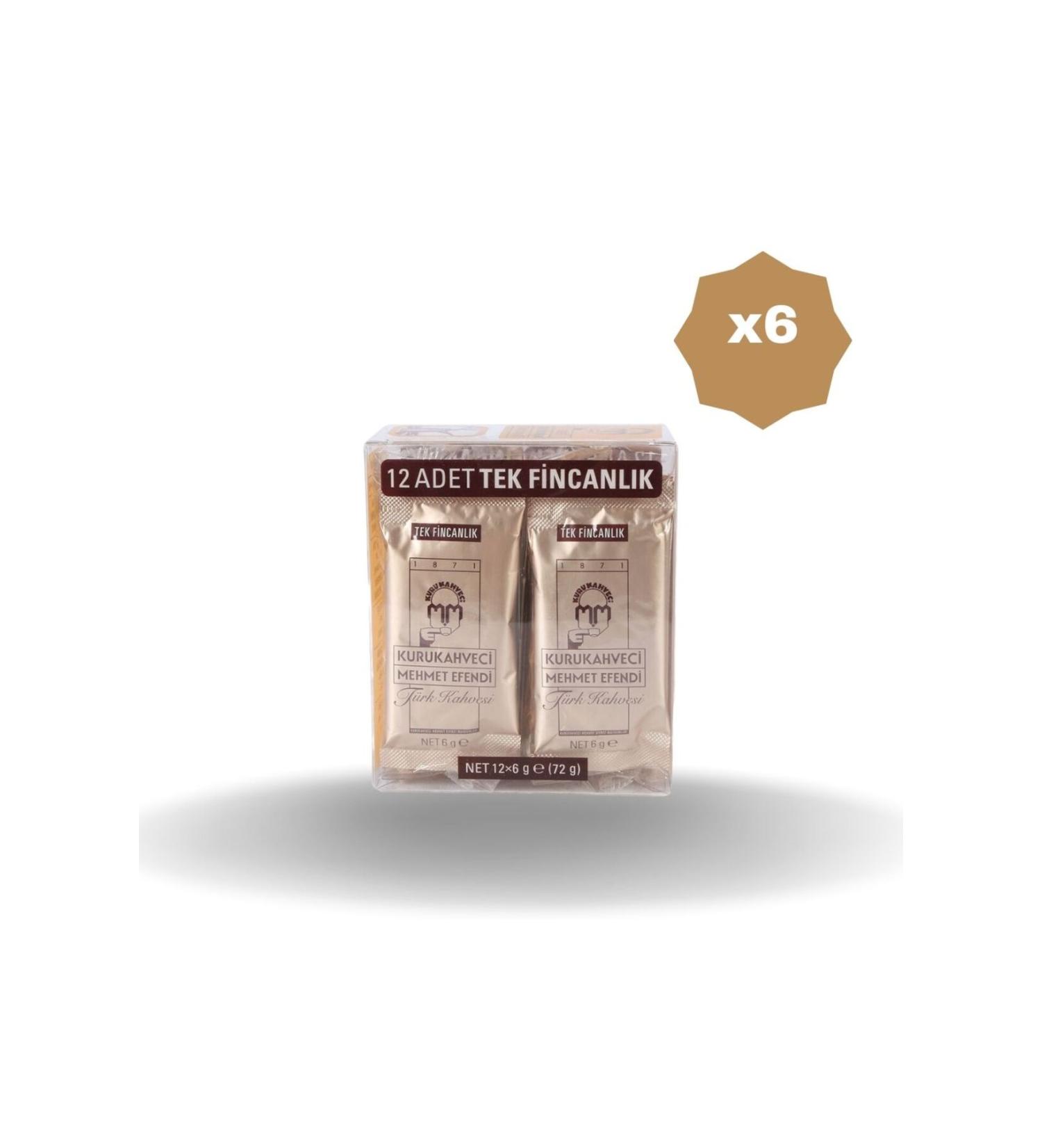 Mehmet Efendi MEHMET EFENDI SINGLE CUP 12 PIECES 6 GR X 6 PIECES