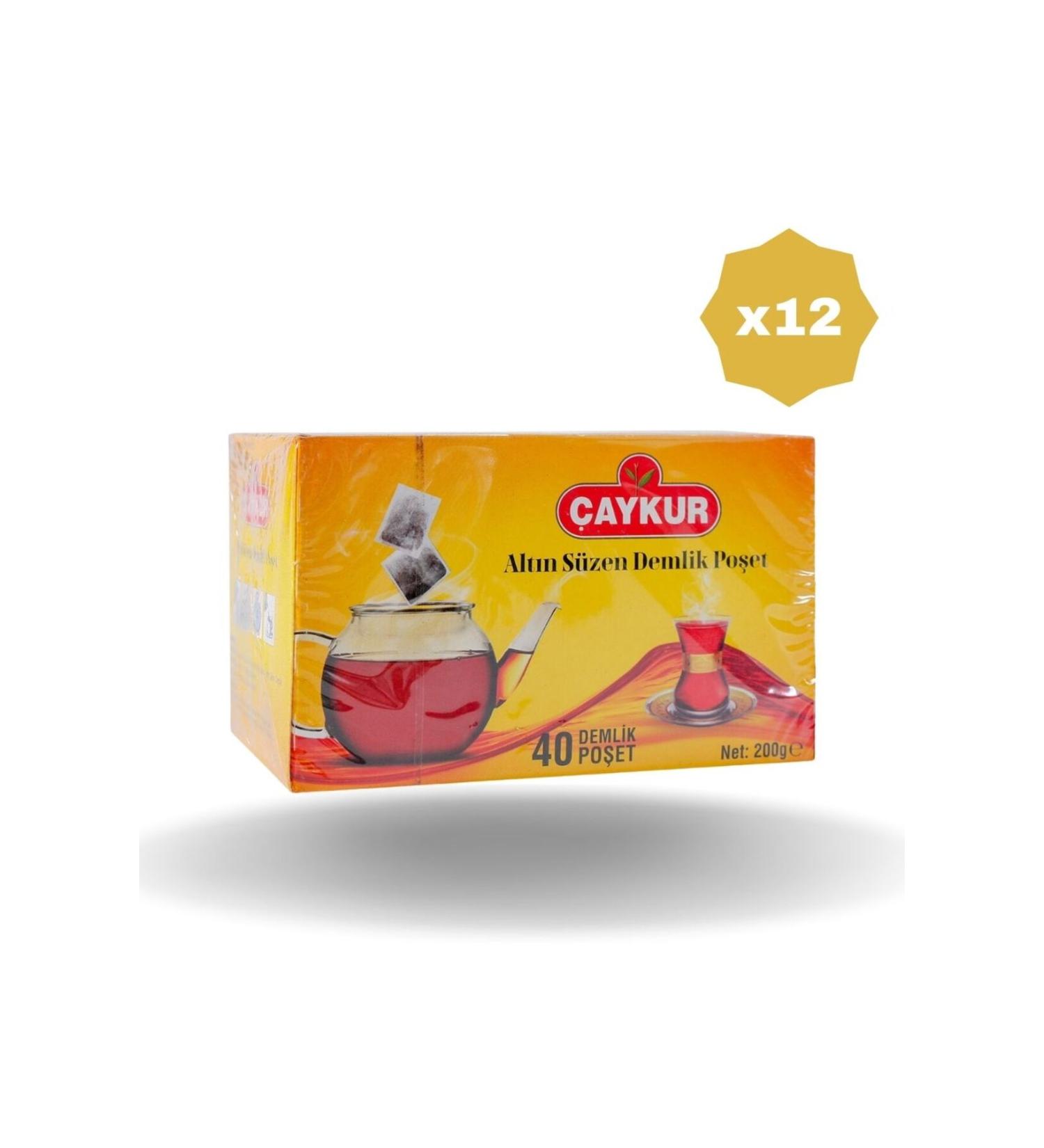 aykur TEAPOT TEA BAG 200 GR X 12 PIECES