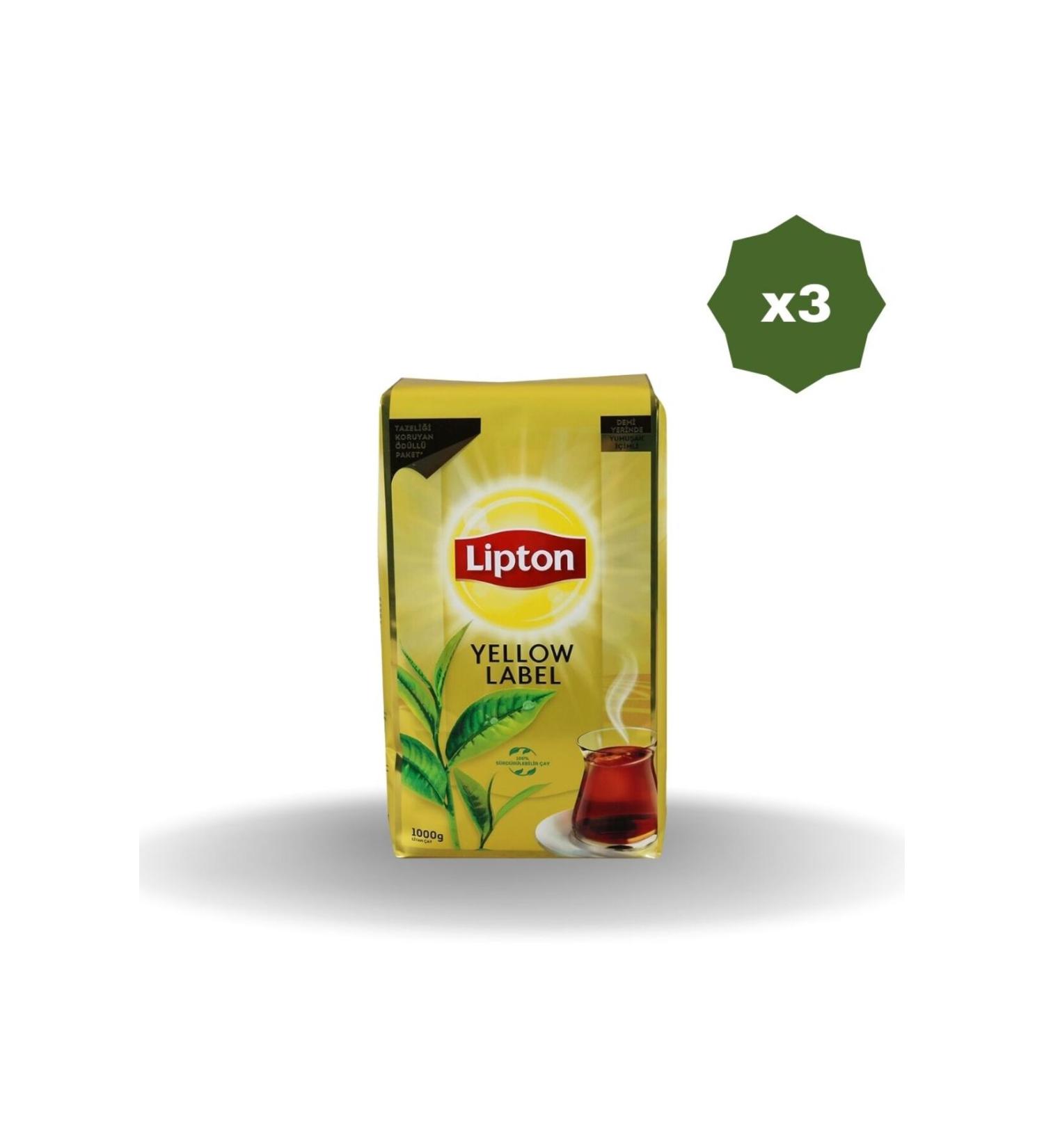 Dogus LIPTON YELLOW LABEL 1 KG X 3 PIECES