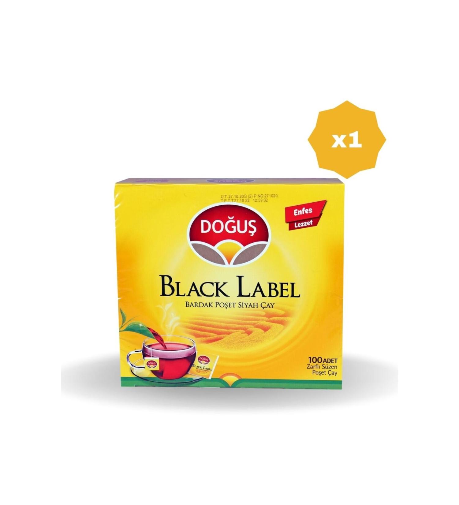 Do u DO U BLACK LABEL CUP TEA BAGS 100PCS X 1 PIECE