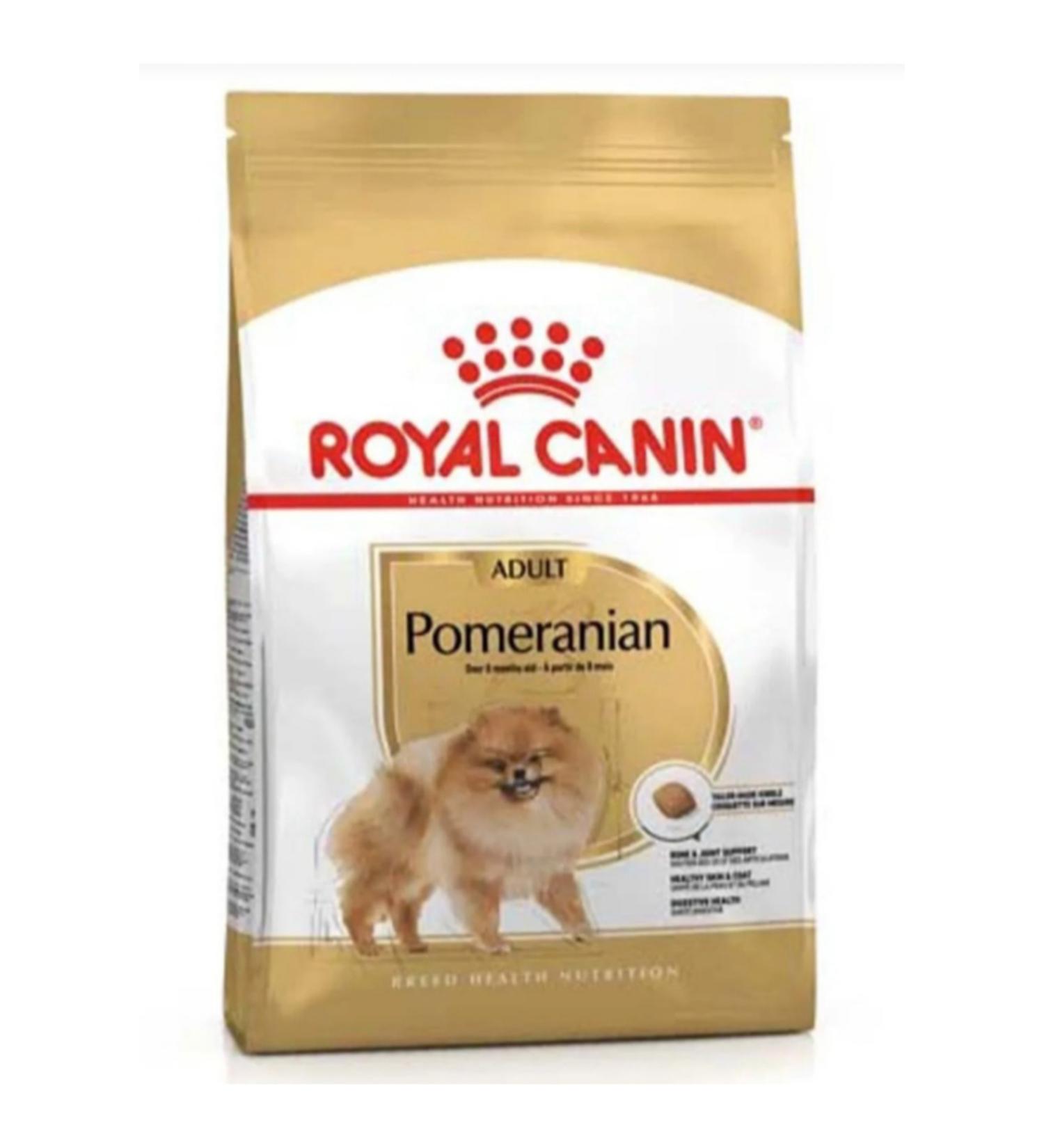 Royal Canin Pomeranian Adult Dog Food 1.5kg Wet Food 85g - Buy Online on GoSupps.com