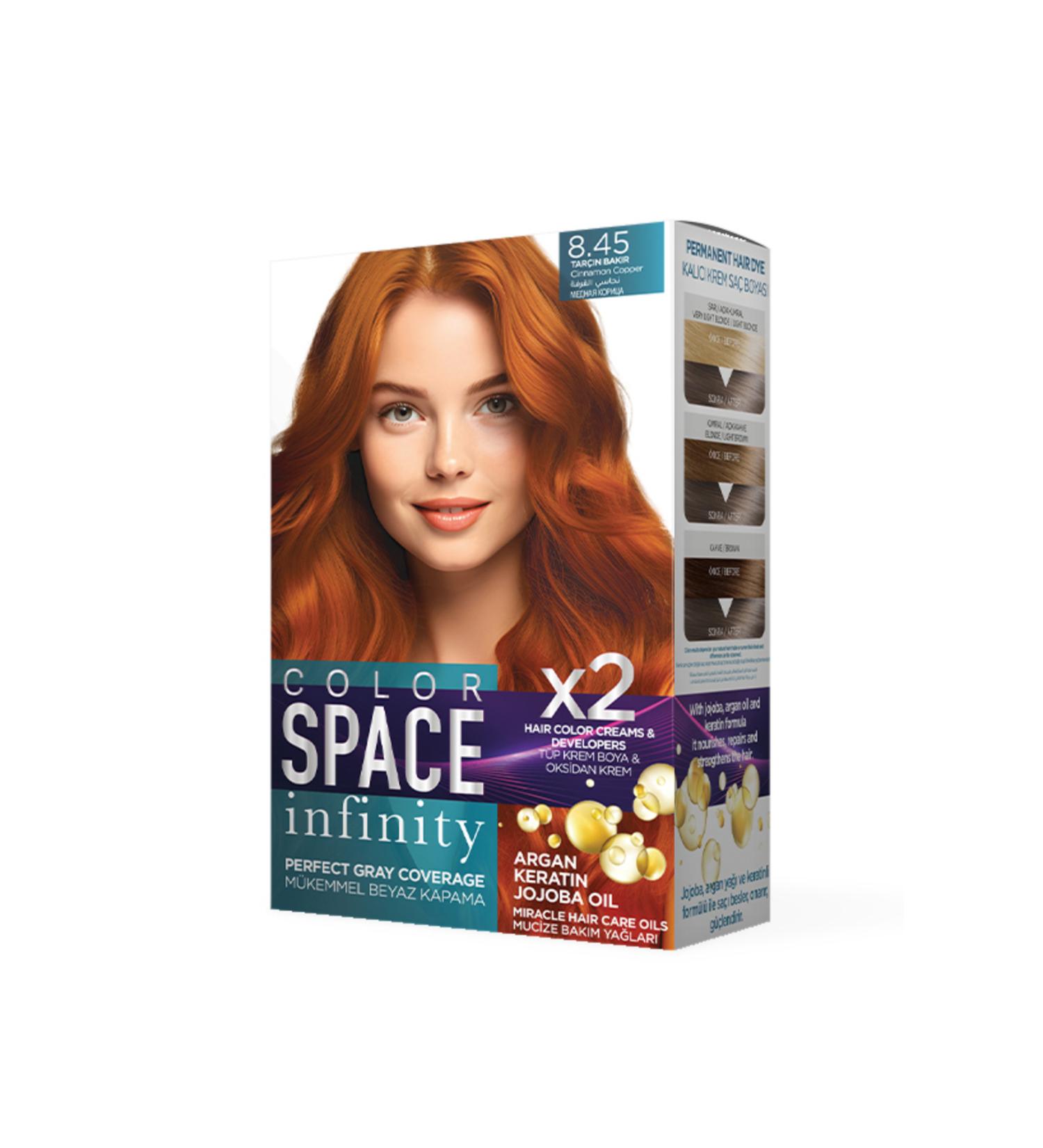 Color Space Infinity Set Paint 8.45 Cinnamon Copper