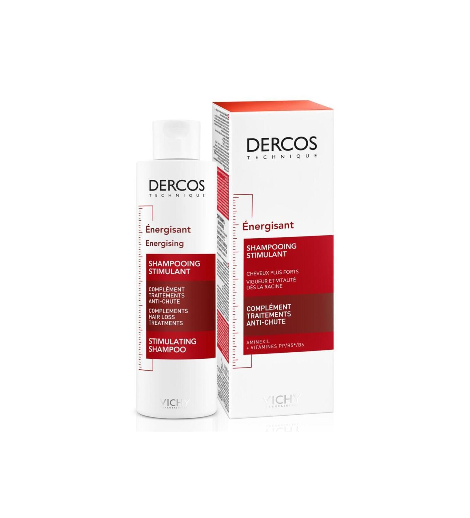 Vichy Dercos Energising Anti Hair Loss Shampoo 200 ml DEMBA696 - Buy Online on GoSupps.com